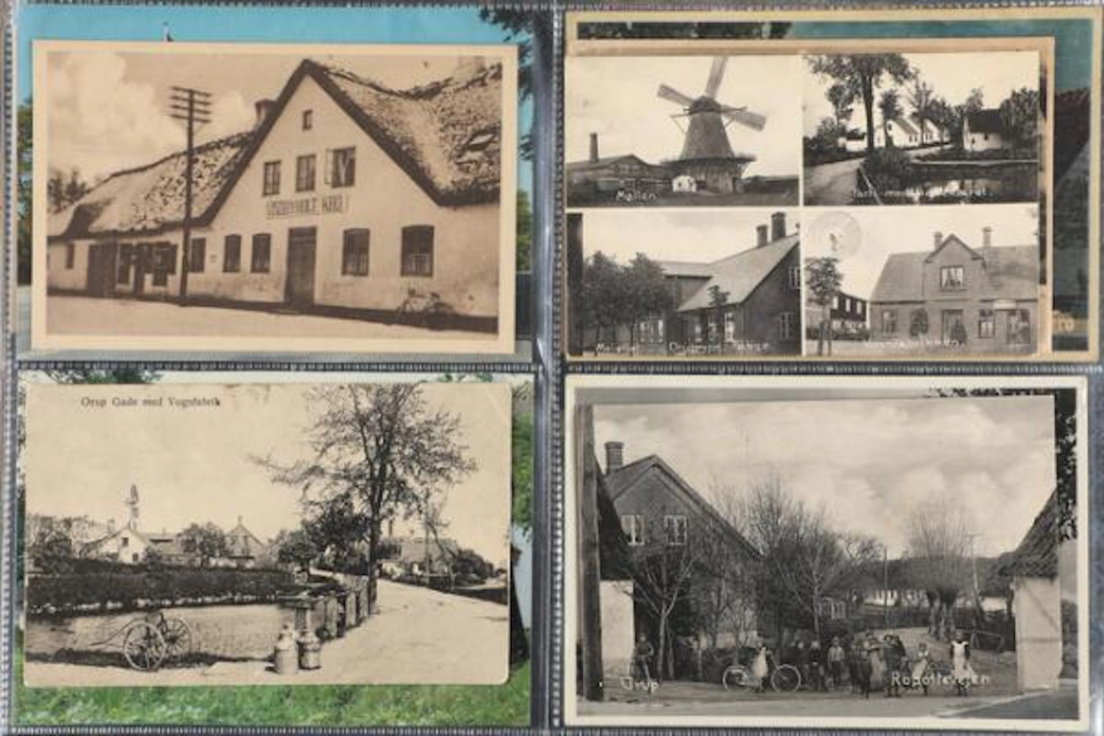 Postcards. Faxe and Faxe Ladeplads. Impressive collection postcards
