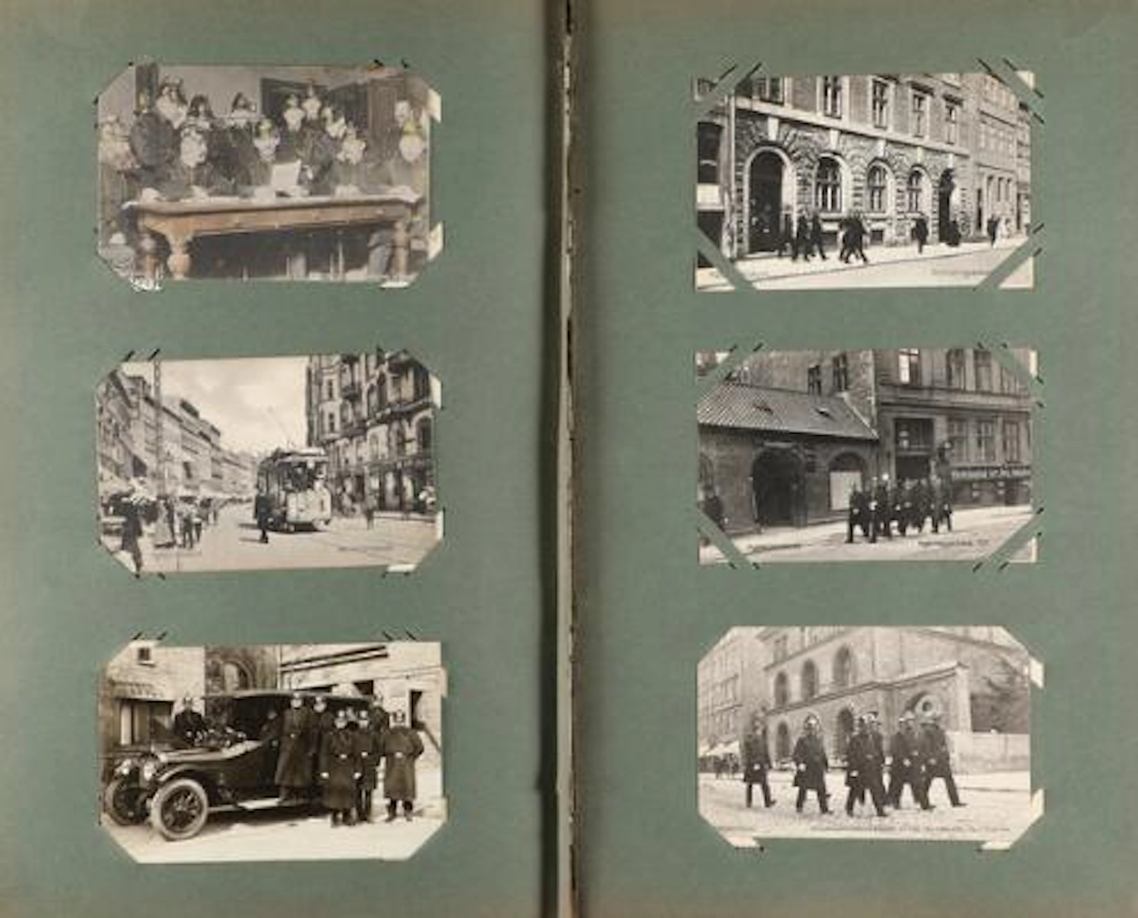 Postcards. Impressive coll. KØBENHAVN (old town) with ca. 495 old