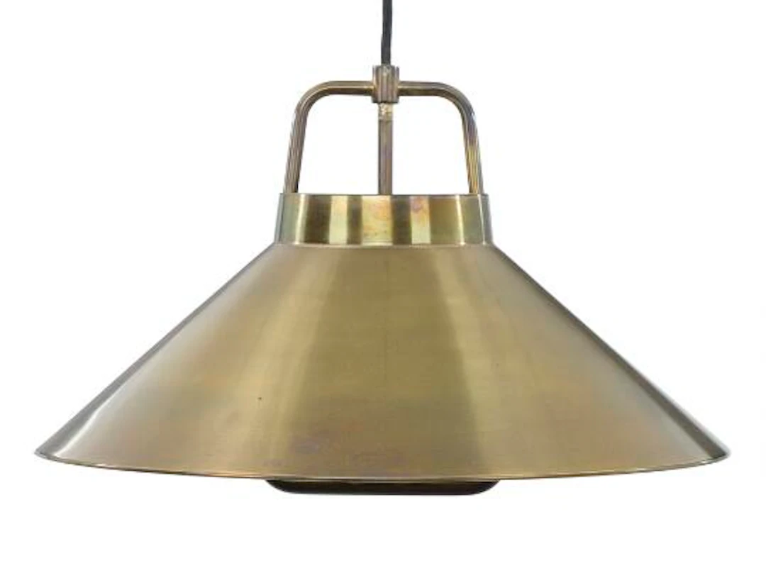 Frits Schlegel: Brass pulley pendant. Model P 295. Designed 1956.