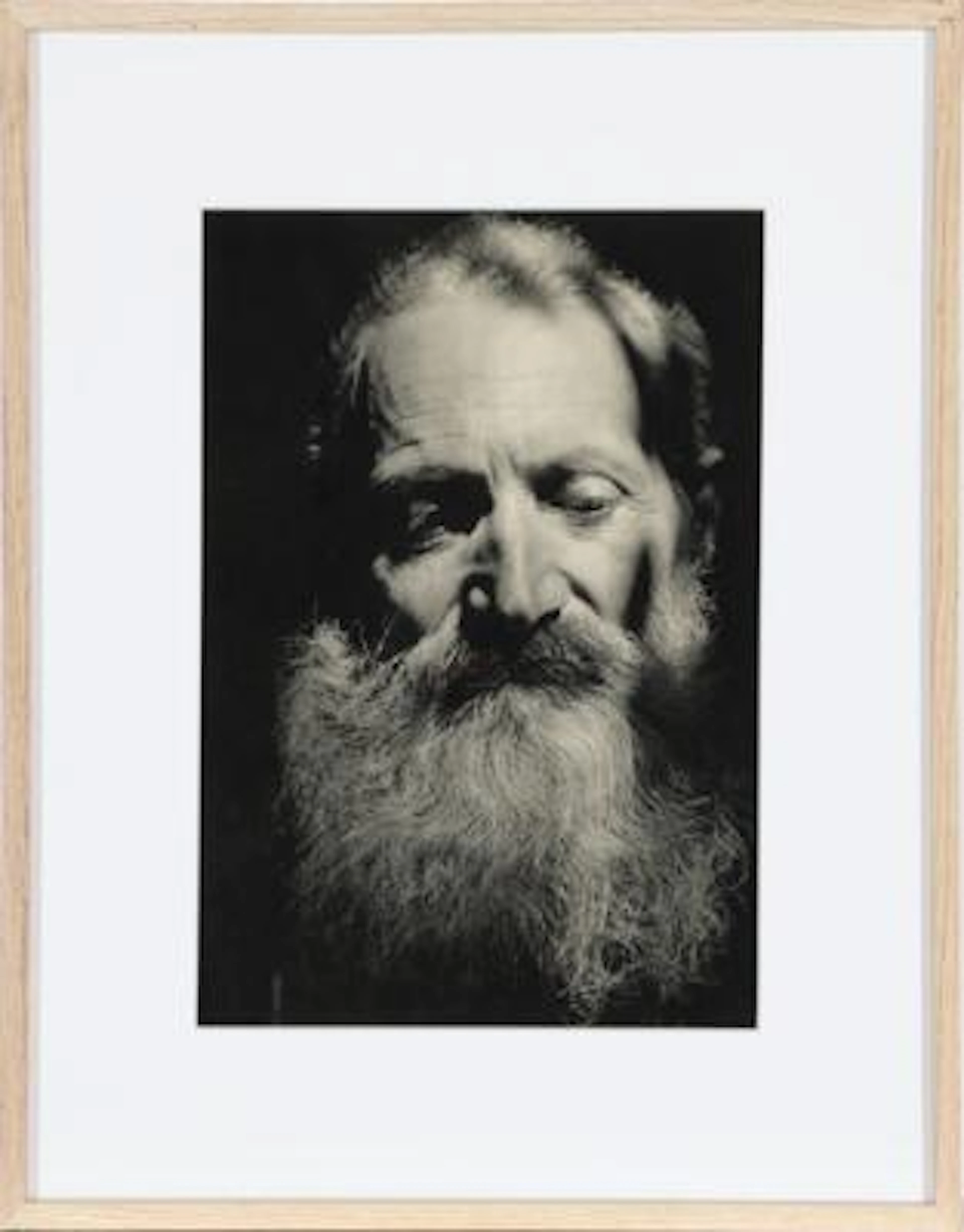 Margaret Bourke-White: Orthodox priest. Black-and-white recording
