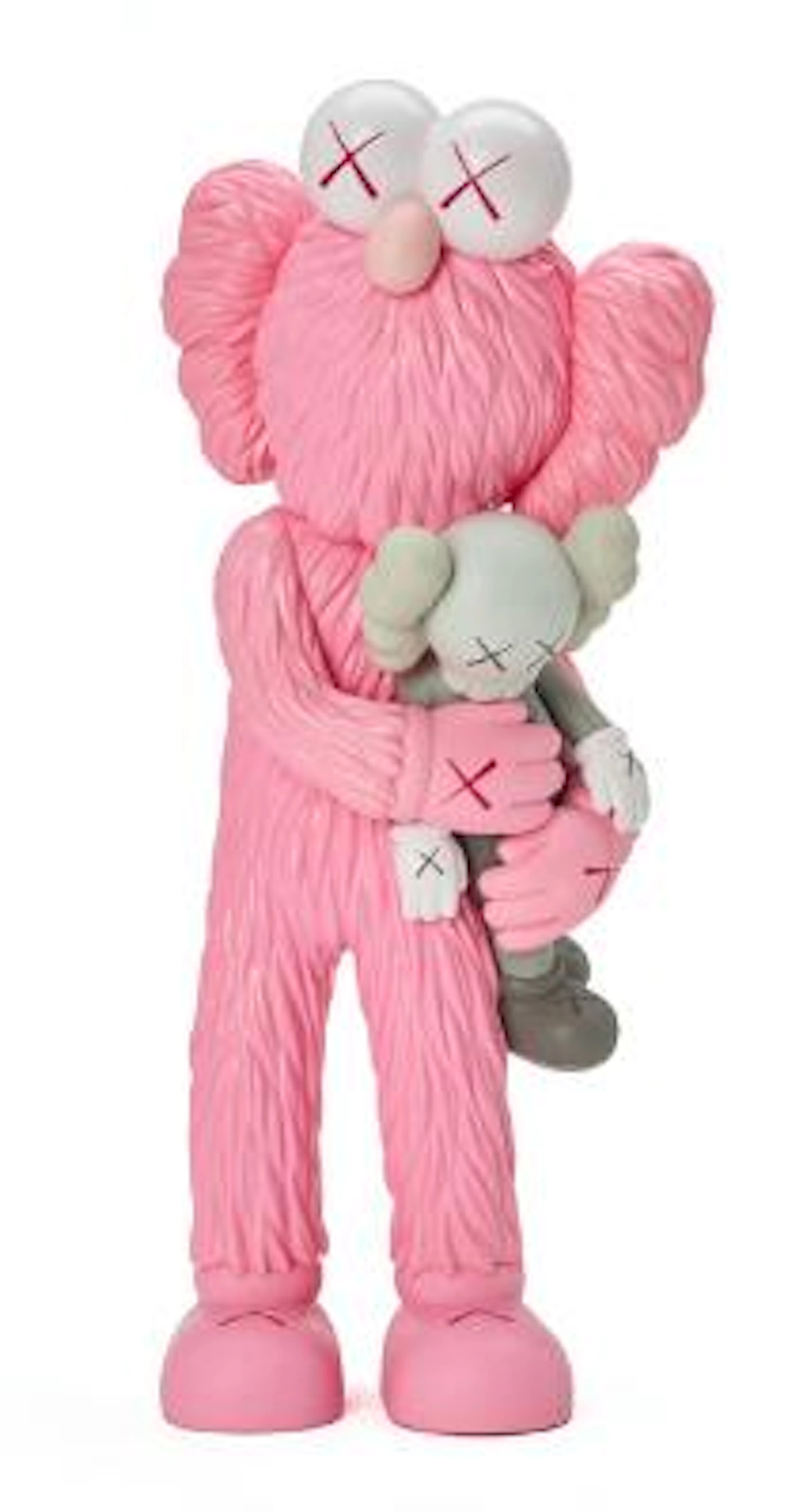 KAWS: "Take" (Pink), 2020. Stamp signed. Cast vinyl and resin. Made