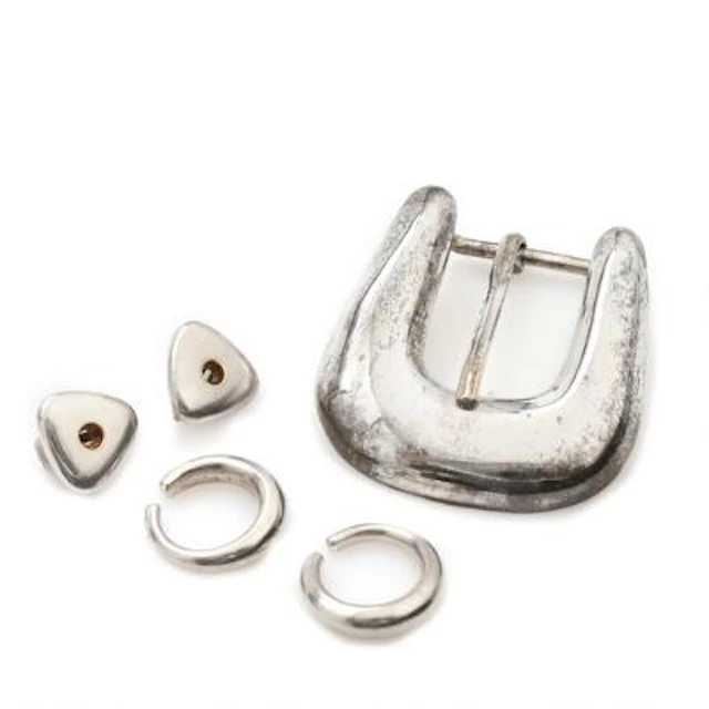 Georg Jensen, a.o.: Two pairs sterling silver earrings. Manufactured