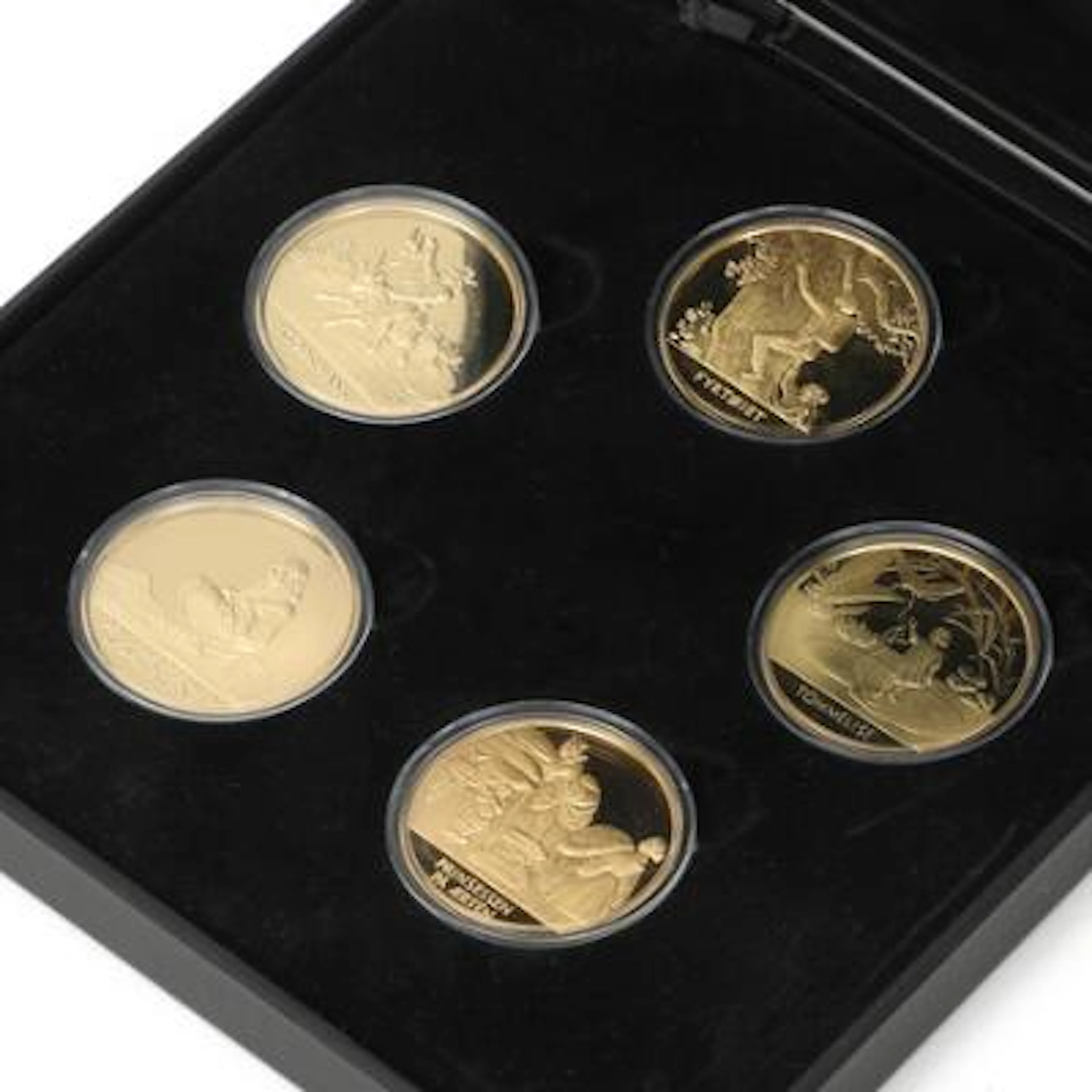Margrethe II, collection of medals from the series “H.C. Andersen's