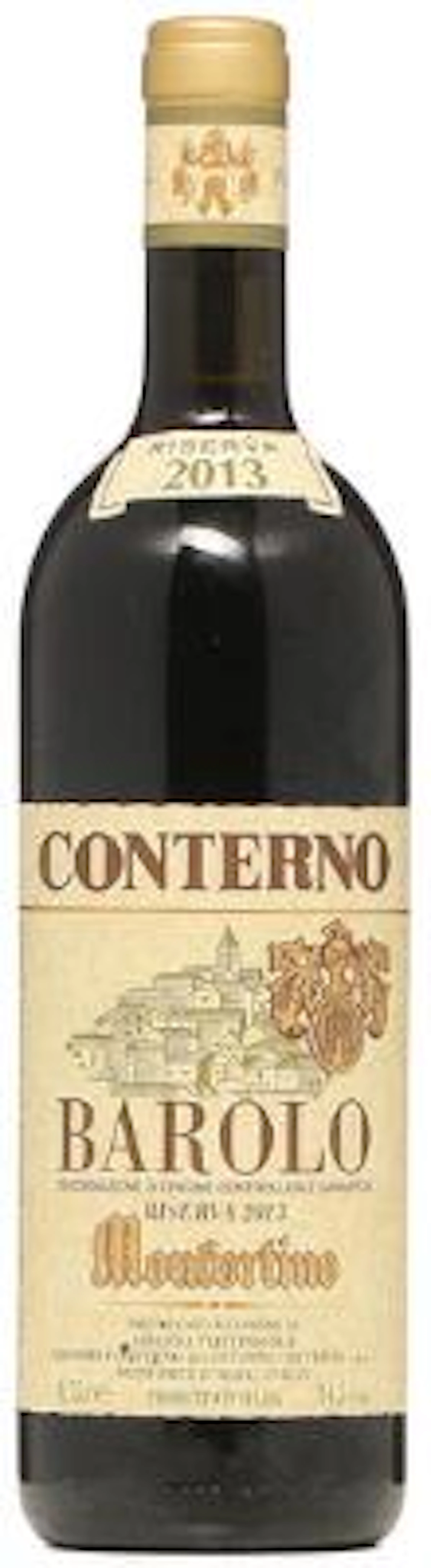 1 bt. Barolo Riserva "Monfortino", Giacomo Conterno 2013 A (hf/in).