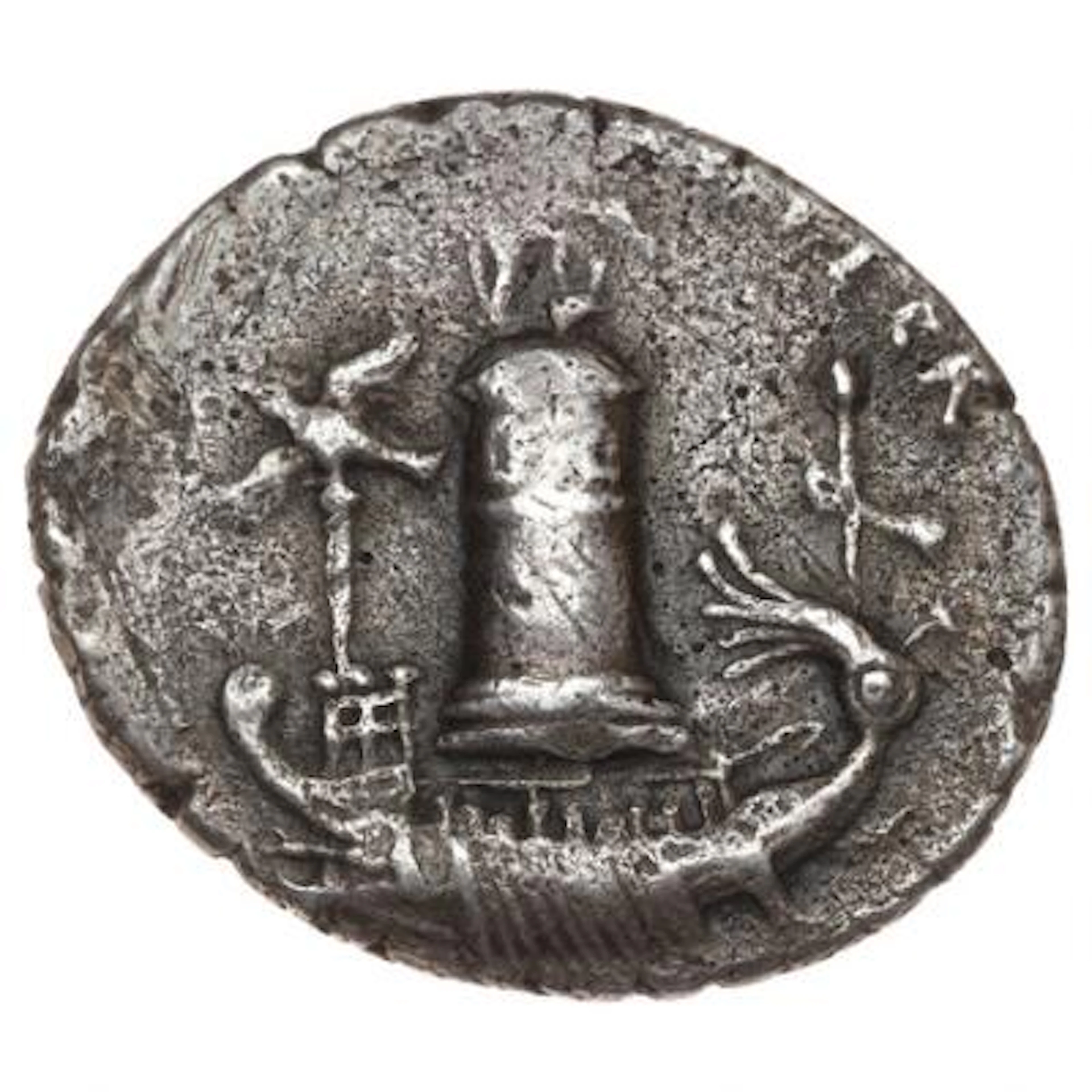 Roman Republic, Sextus Pompey, 43-35 BC, Denarius, Sicily, 37-36 BC
