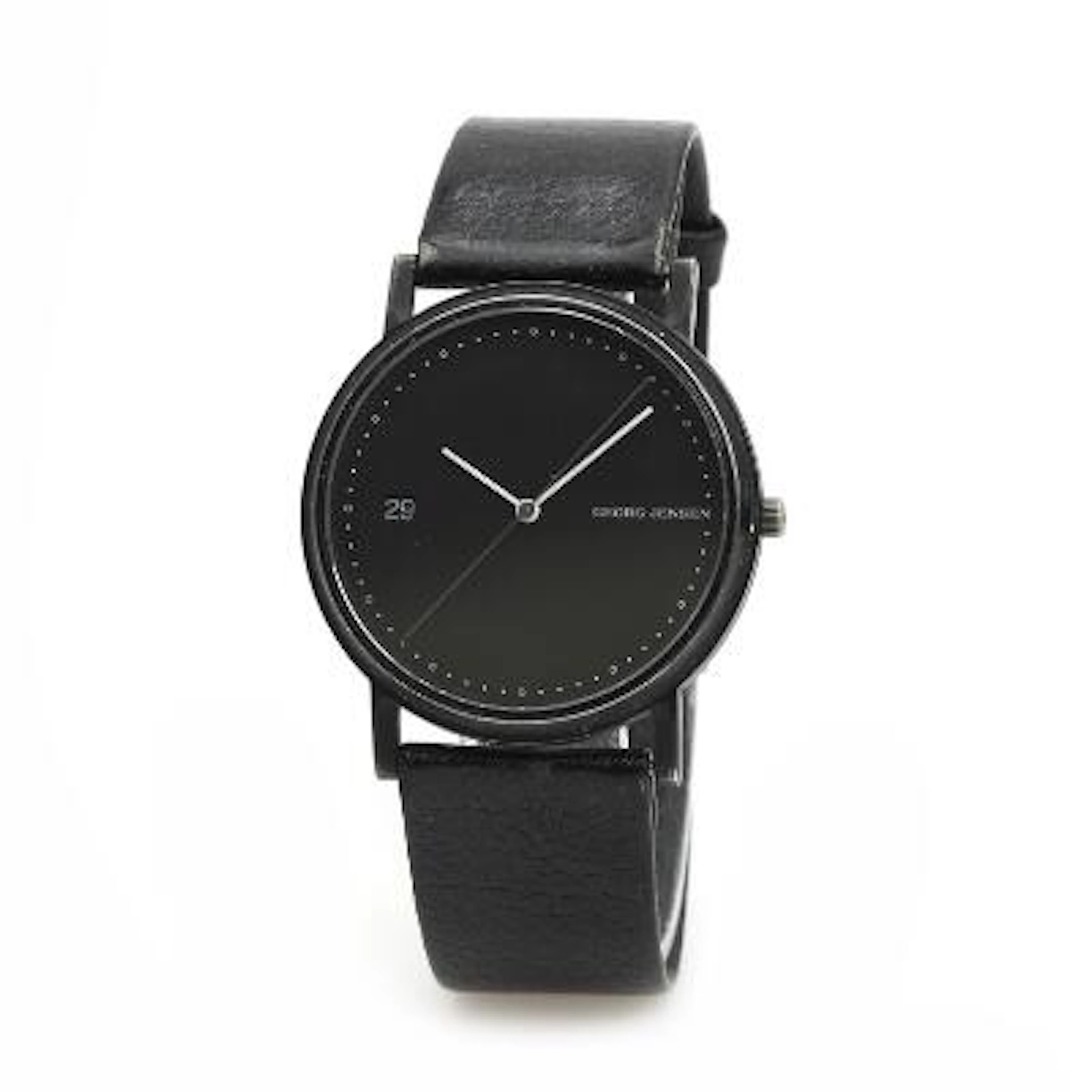 Georg Jensen: Model 345 of black rhodium-plated steel, ref. 10666.