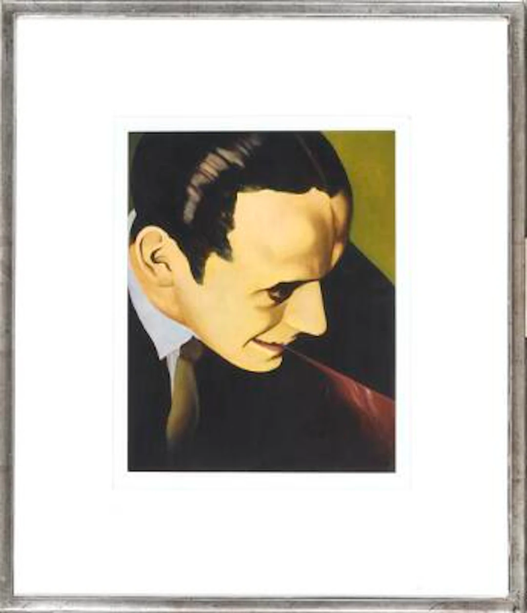 Hans Henrik Lerfeldt: Man's portrait, 1978. Signed and dated on the