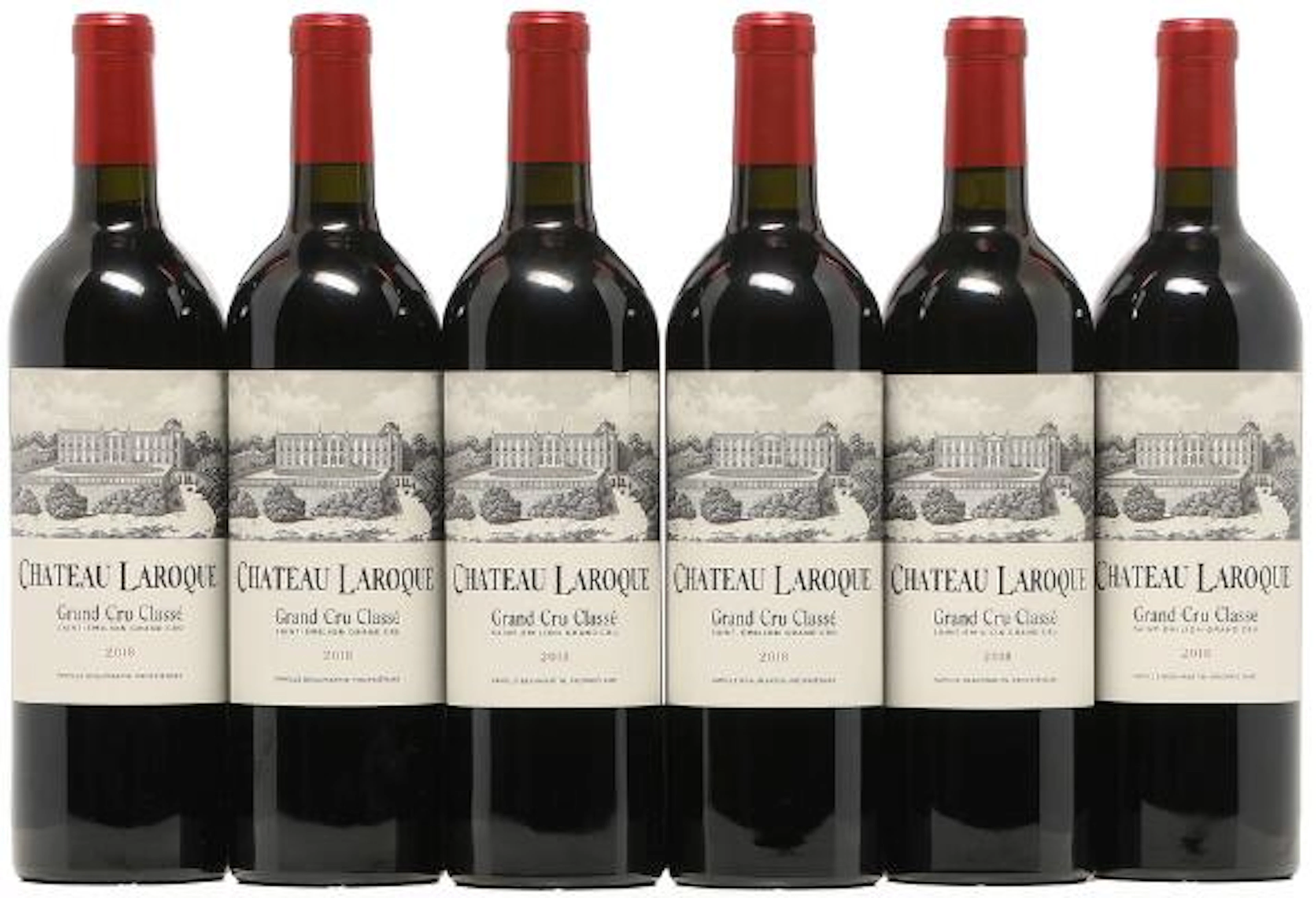 6 bts. Château Laroque 2018 A (hf/in). – Bruun Rasmussen Auctioneers