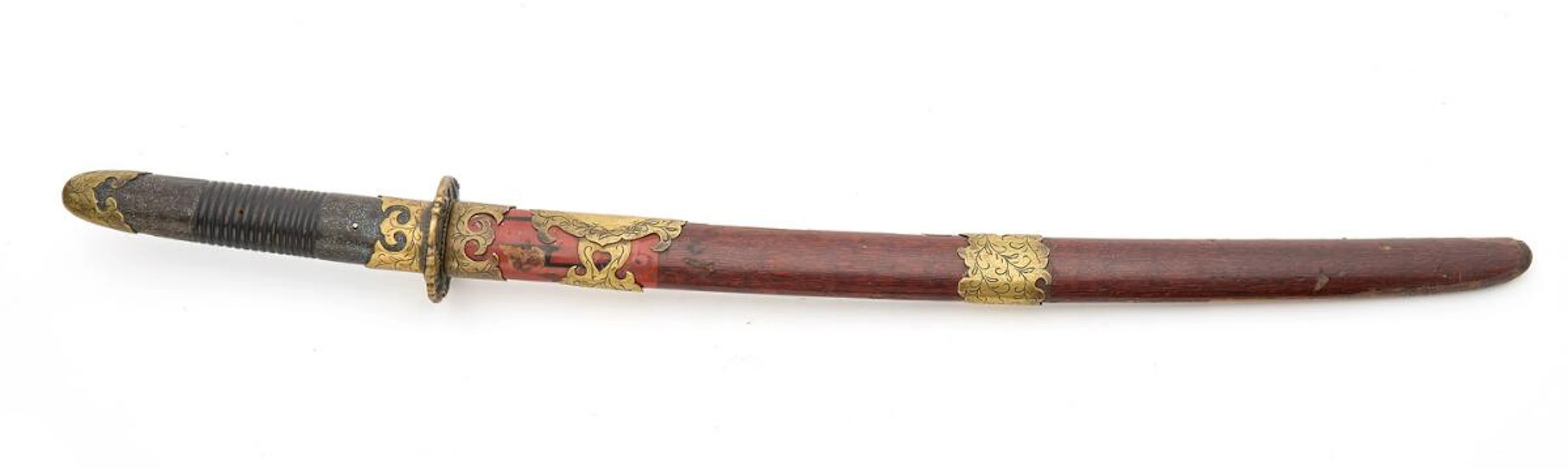 Signed Japanese wakizashi in its scabbard. – Bruun Rasmussen Auctioneers