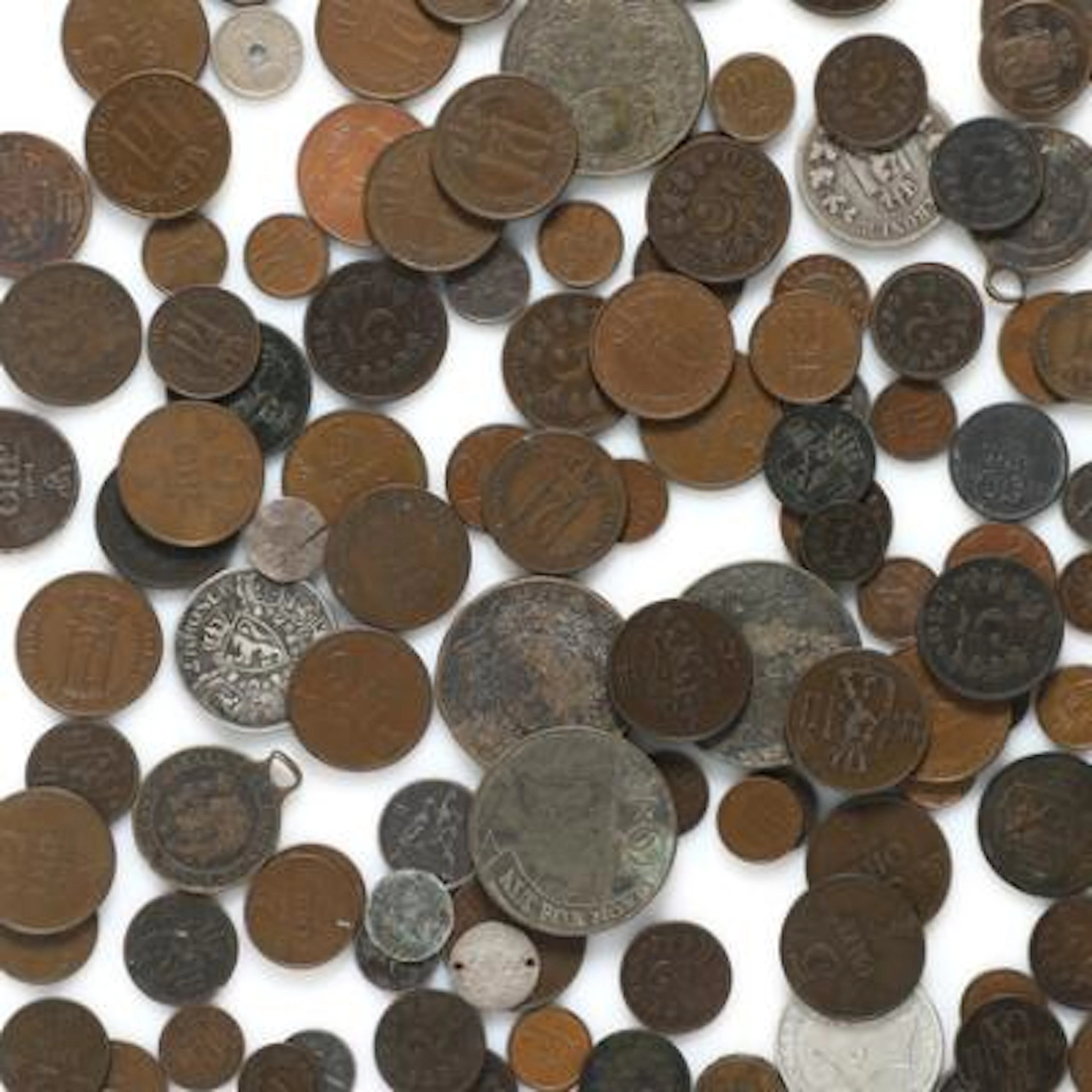 Norway, collection of medals, skillinger and decial coins, in total
