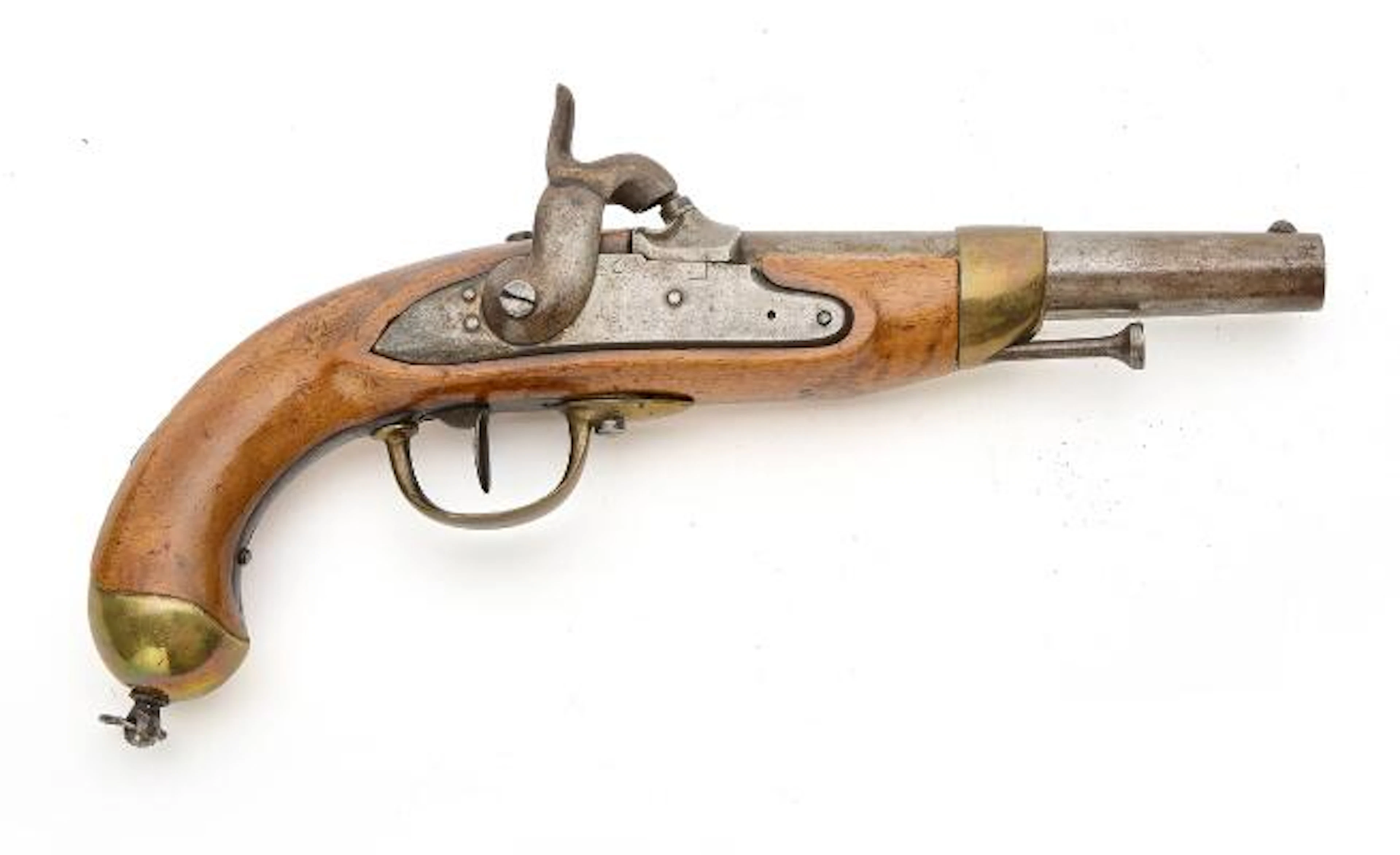 Belgian military percussion pistol M/1816/22. – Bruun Rasmussen Auctioneers