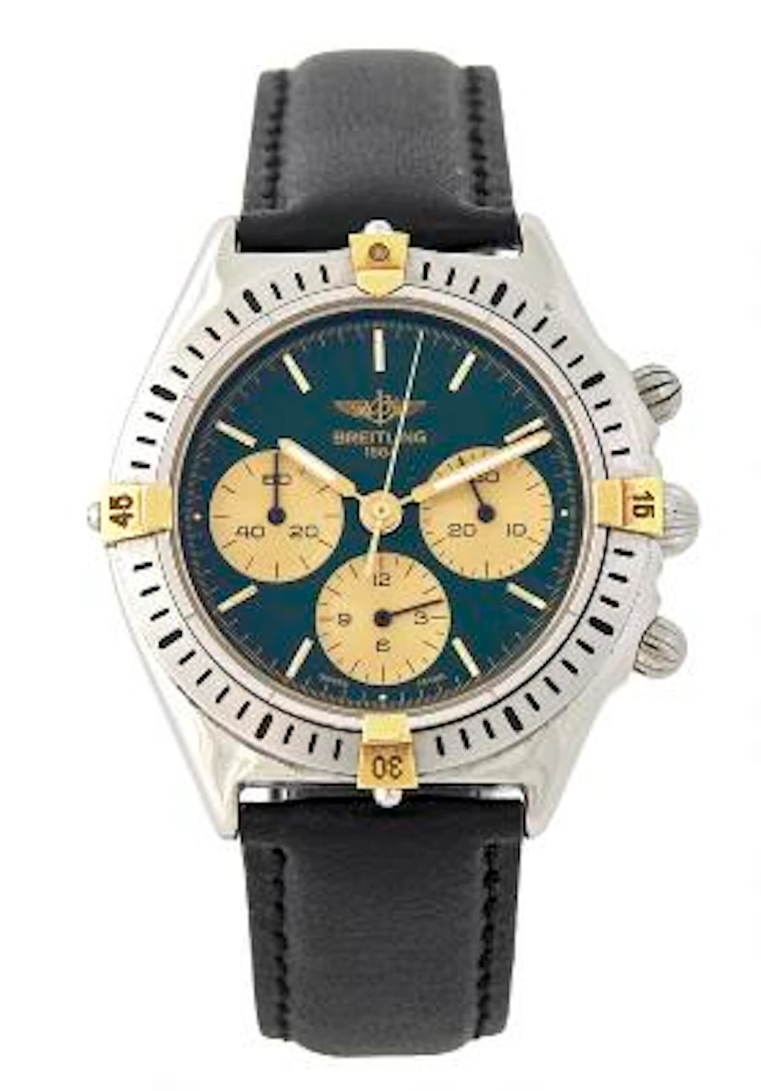 Breitling: Callisto of steel, ref. B11045. Mechanical movement with