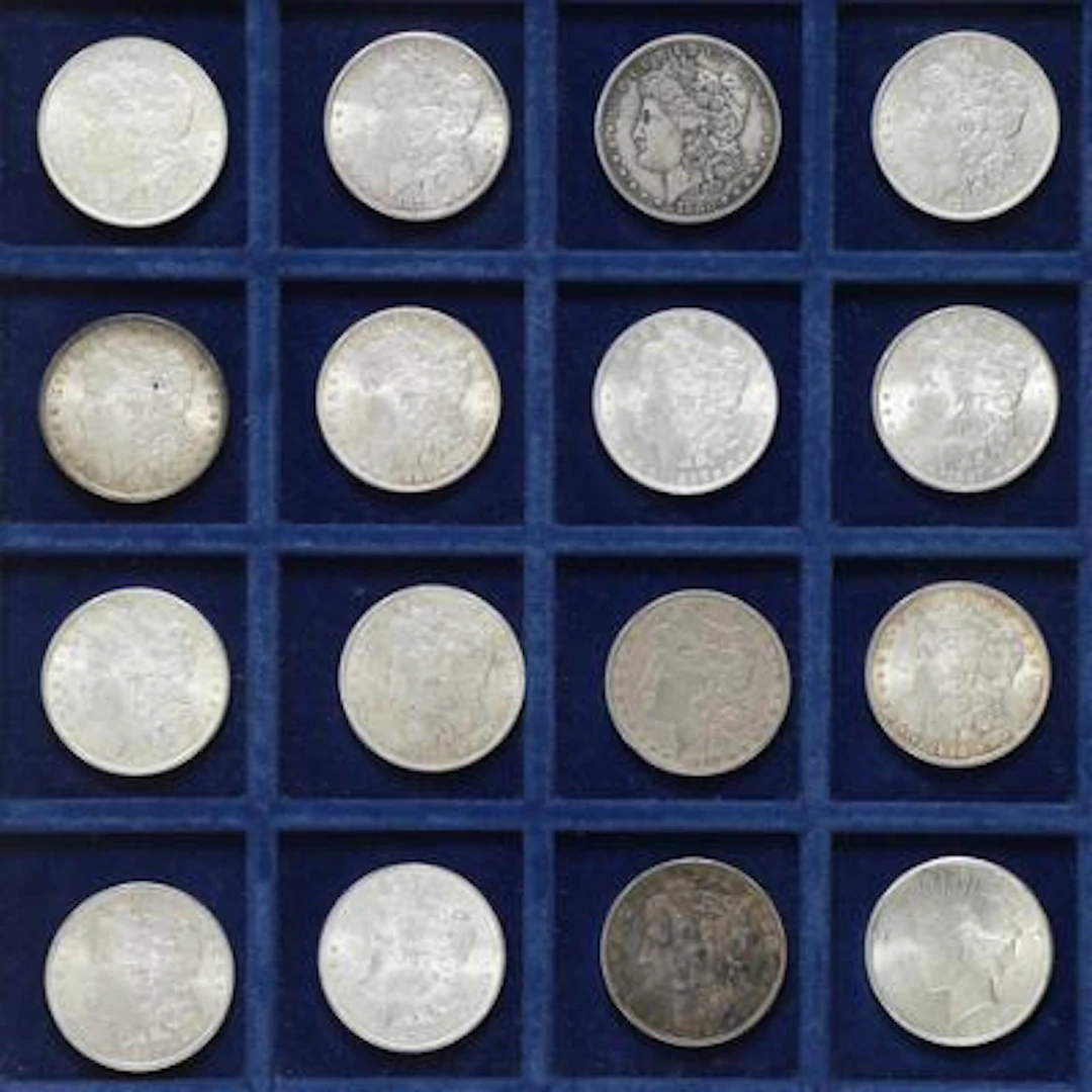 USA, Dollar 1878, 1878 S, 1880, 1883 O, 1884 O, 1885, 1886, 1887