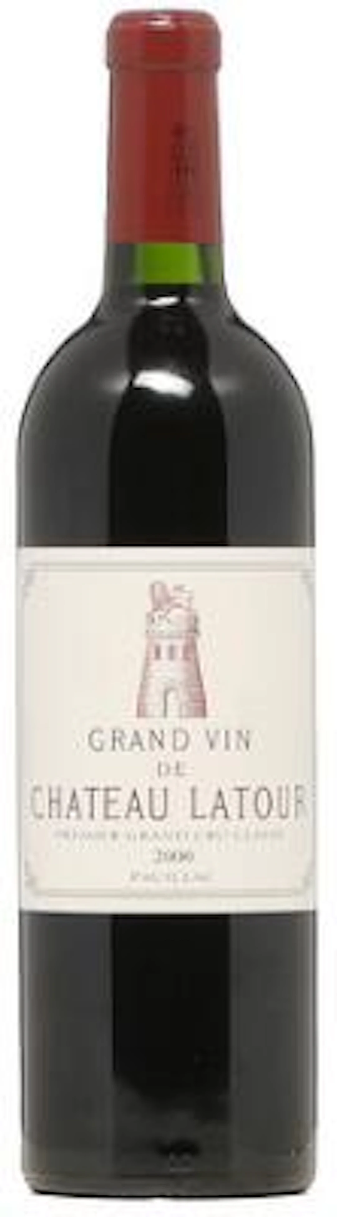 1 bt. Château Latour, Pauillac. 1. Cru Classé 2000 A (hf/in). – Bruun