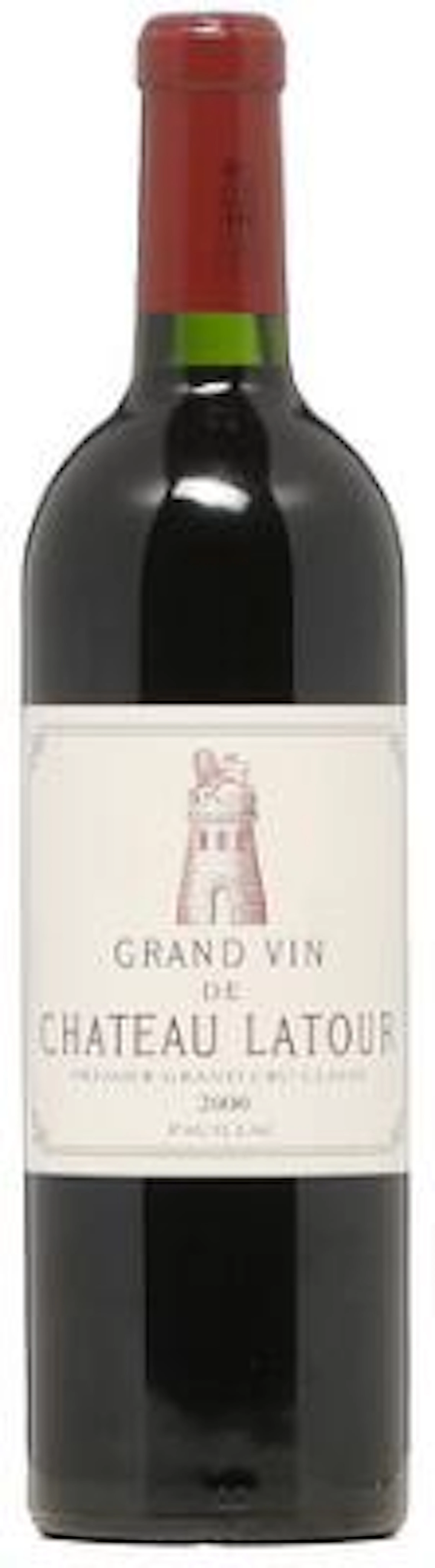 1 bt. Château Latour, Pauillac. 1. Cru Classé 2000 A (hf/in). – Bruun
