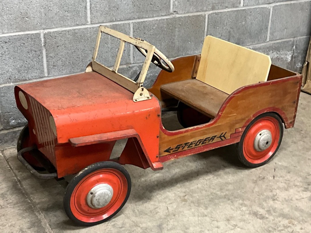 VINTAGE STEGGER PEDAL CAR
