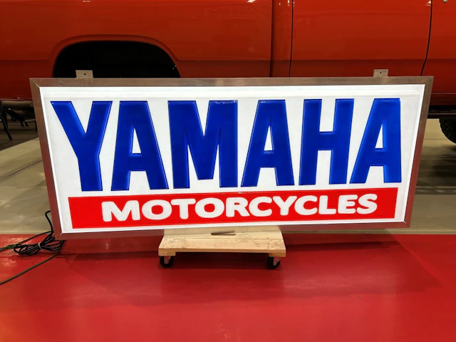 Yamaha Motorcycles Neon Sign