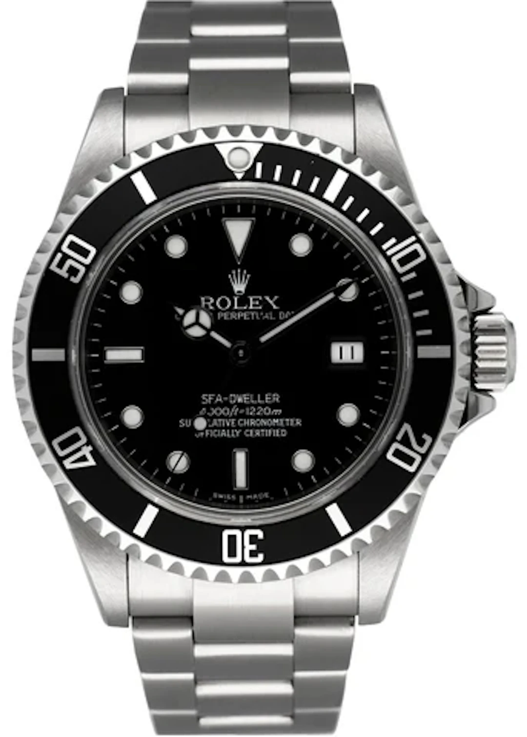 Rolex Oyster Perpetual Sea-Dweller 16600 Mens Watch Box & Papers