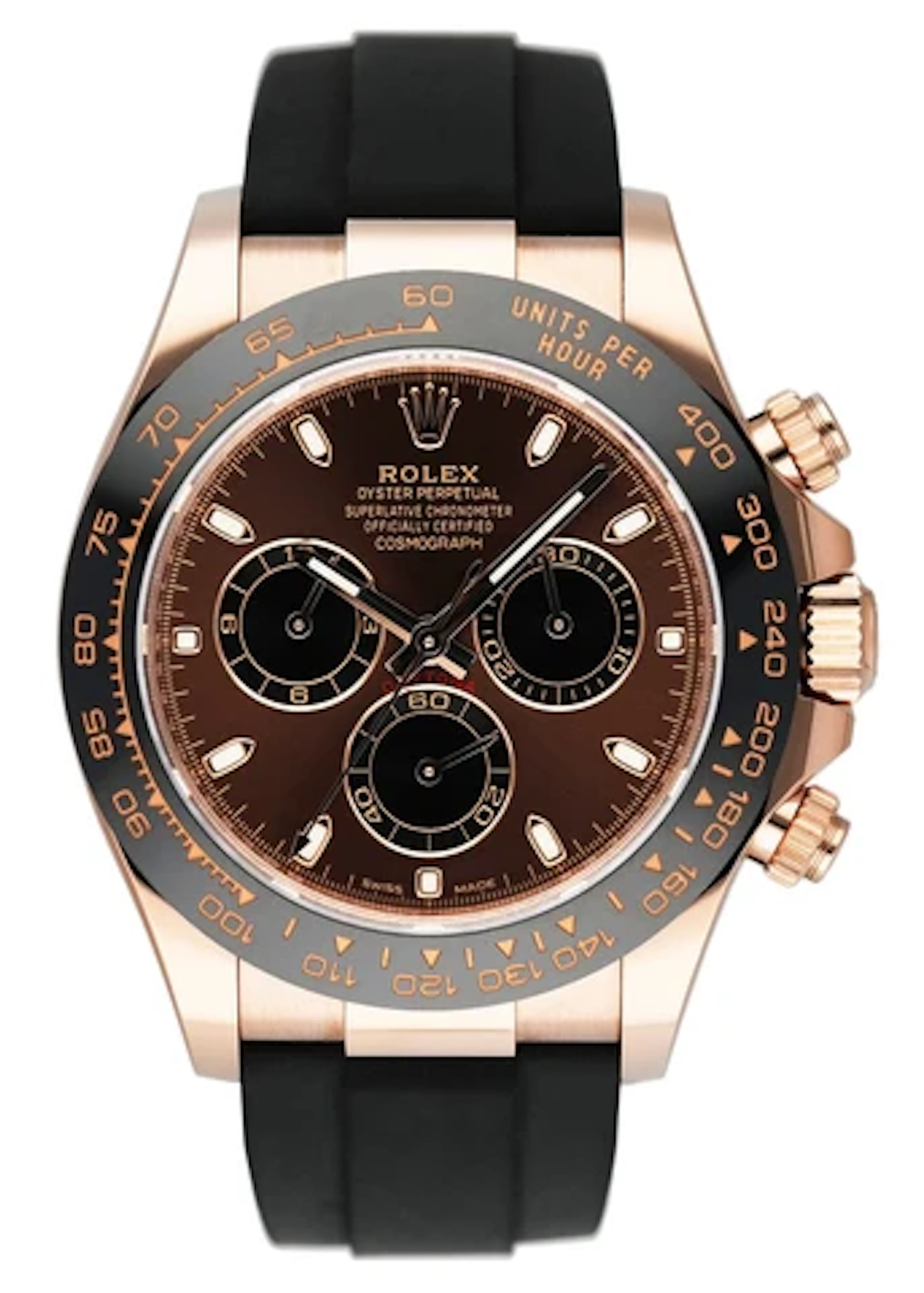 Rolex Daytona 116515LN Chocolate Dial Rose Gold Box Papers