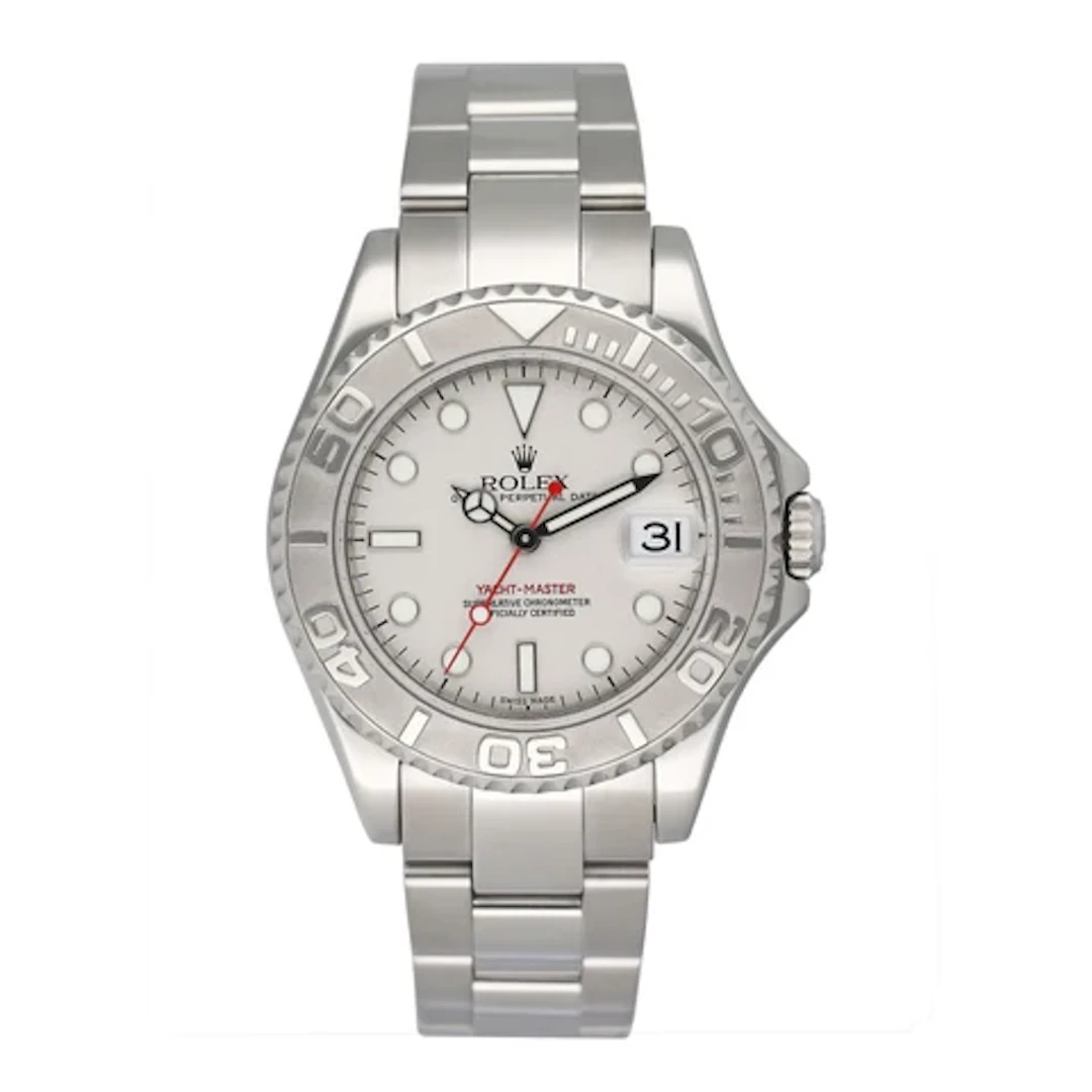 Rolex Yacht-Master 37 168622 Grey Dial Mens Watch