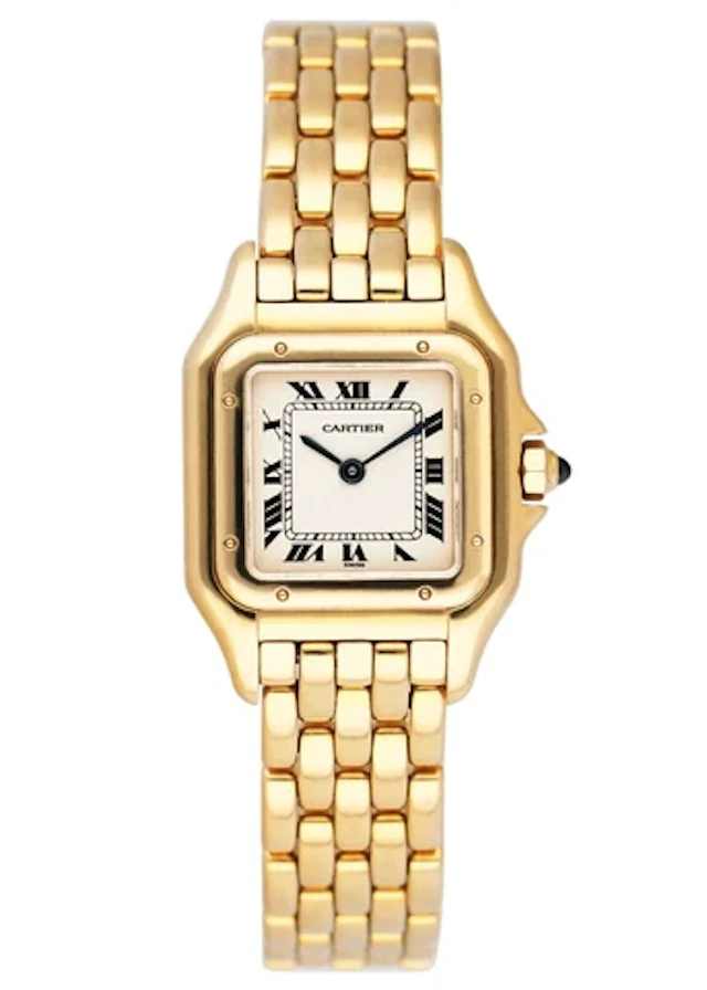Cartier Panthere 8438 18K Yellow Gold Ladies Watch