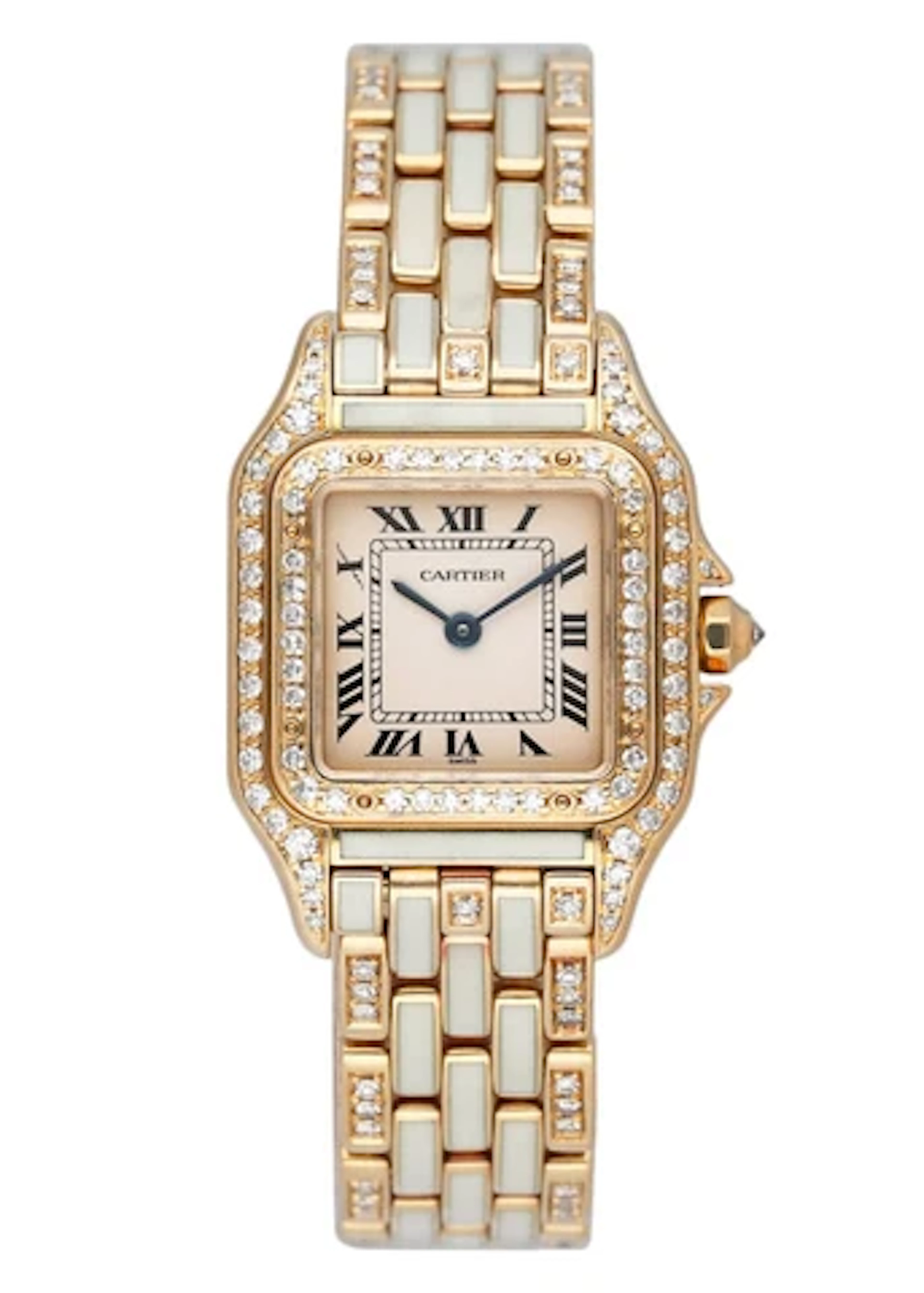 Cartier Panthere GGC98010 Diamond 18K Yellow Gold Ladies Watch