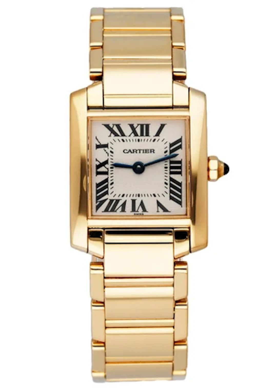 Cartier Tank Francaise W50002N2 Yellow Gold Ladies Watch