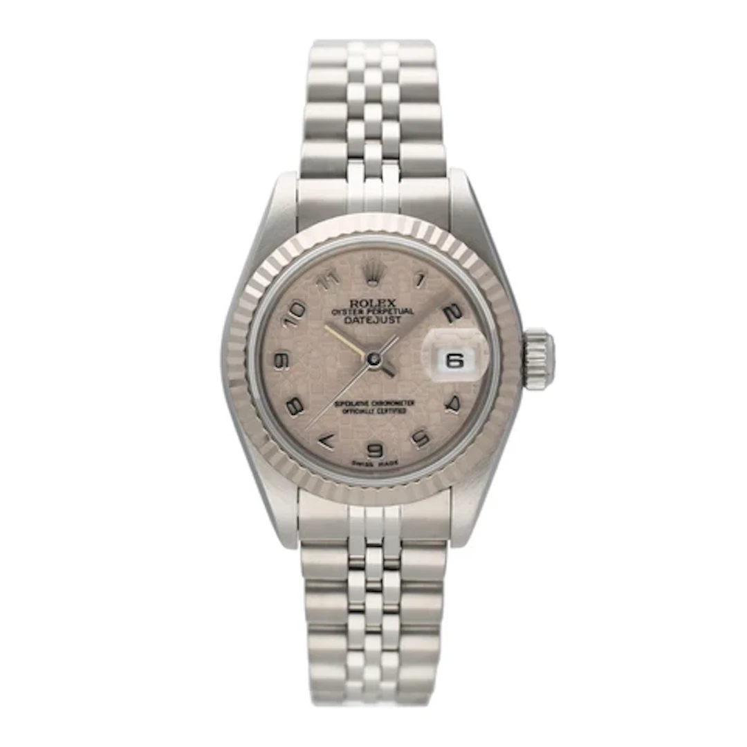 Rolex Datejust 69174 Anniversary Dial Ladies Watch Box Papers