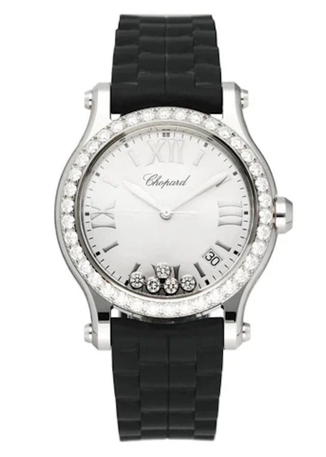 Chopard Happy Sport 278582-3003 White Dial Ladies Watch Box Papers
