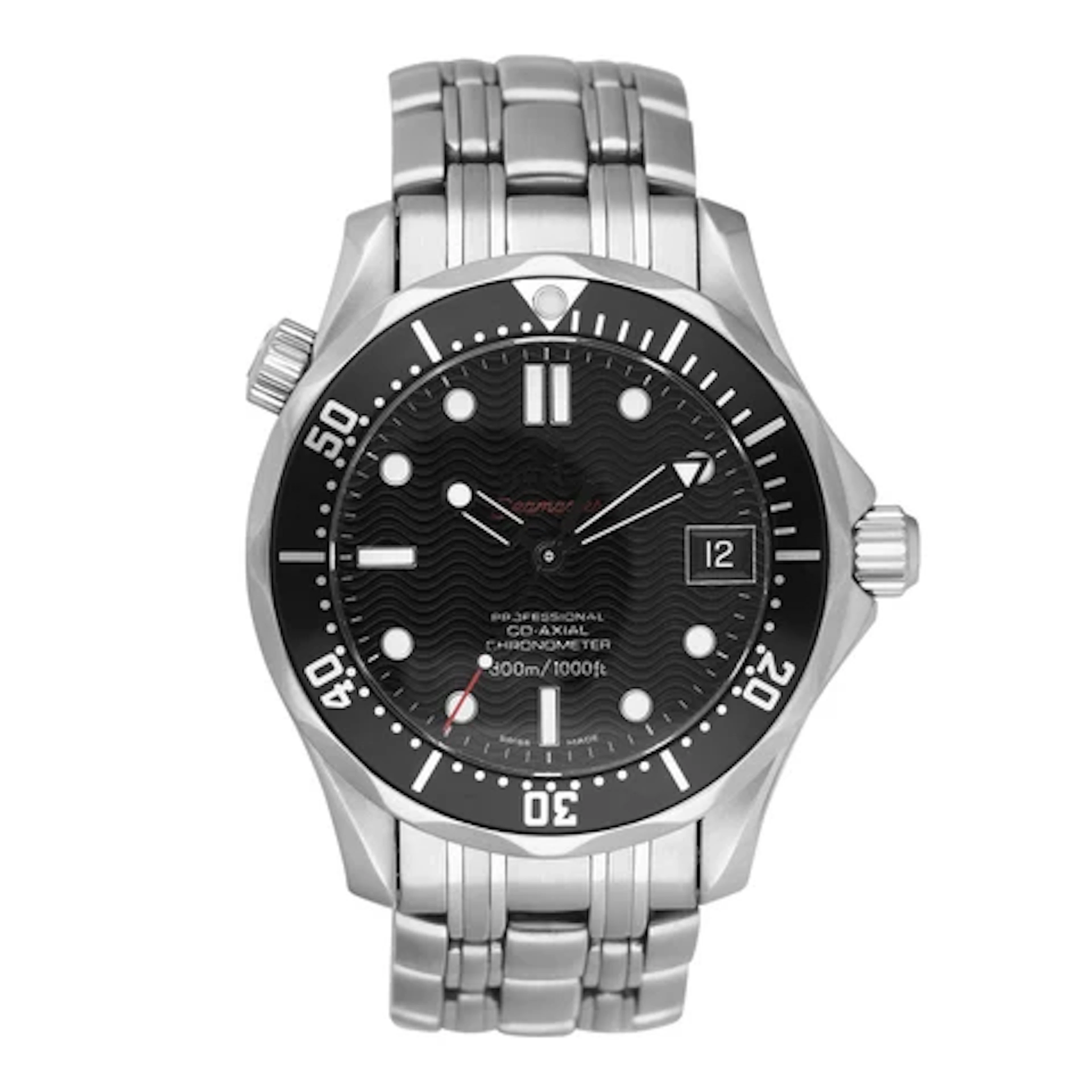 Omega Seamaster 212.30.36.20.01.001 Steel Mens Watch Box Papers