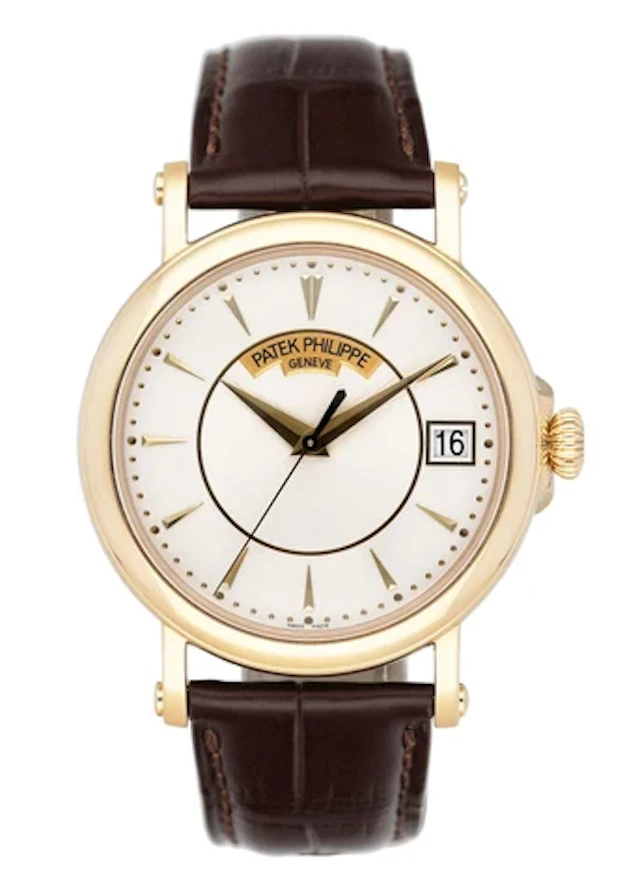 Patek Philippe Calatrava 5153J 18K Yellow Gold Mens Watch Box Papers