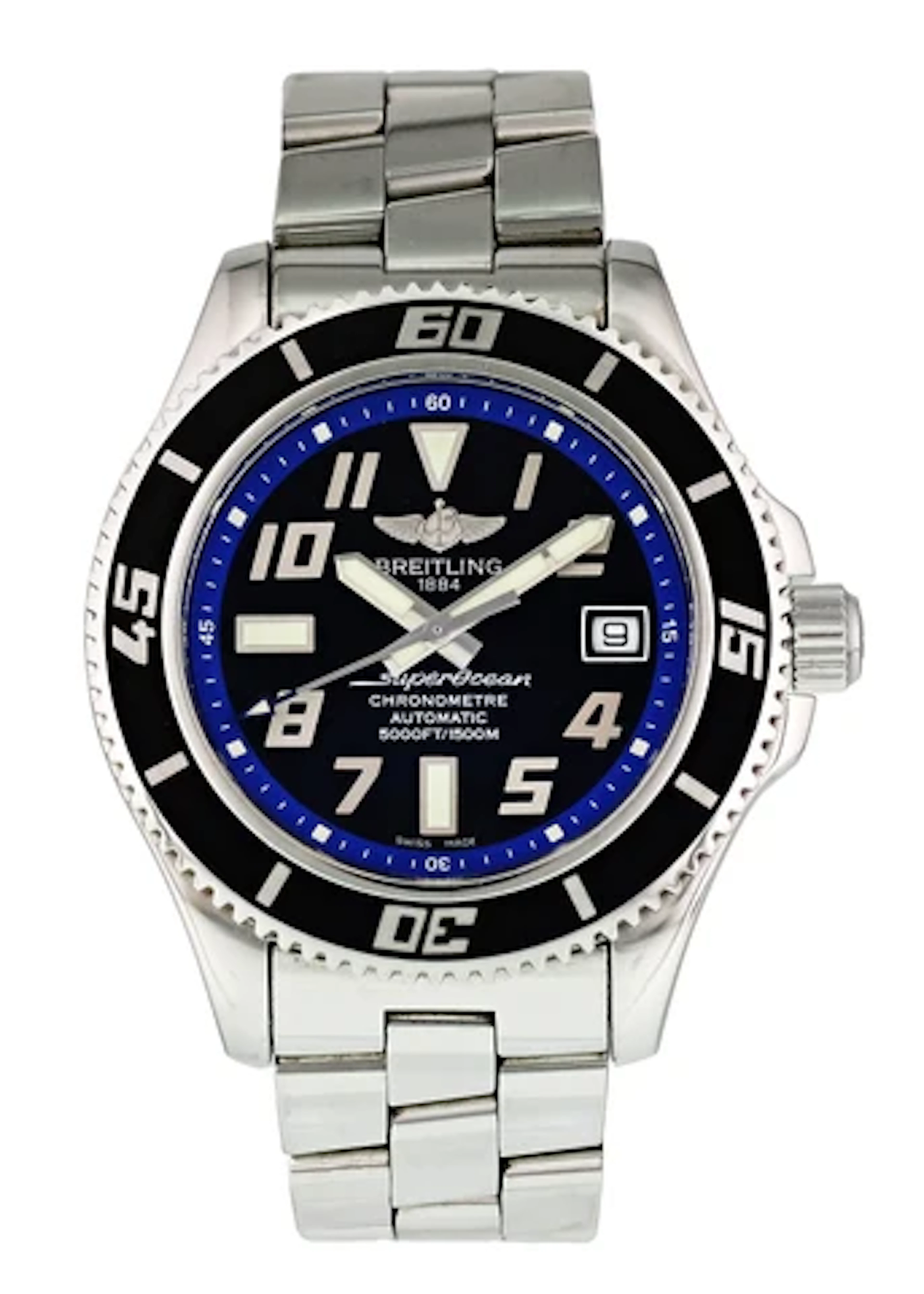 Breitling Superocean A17364 Mens Watch Box Papers