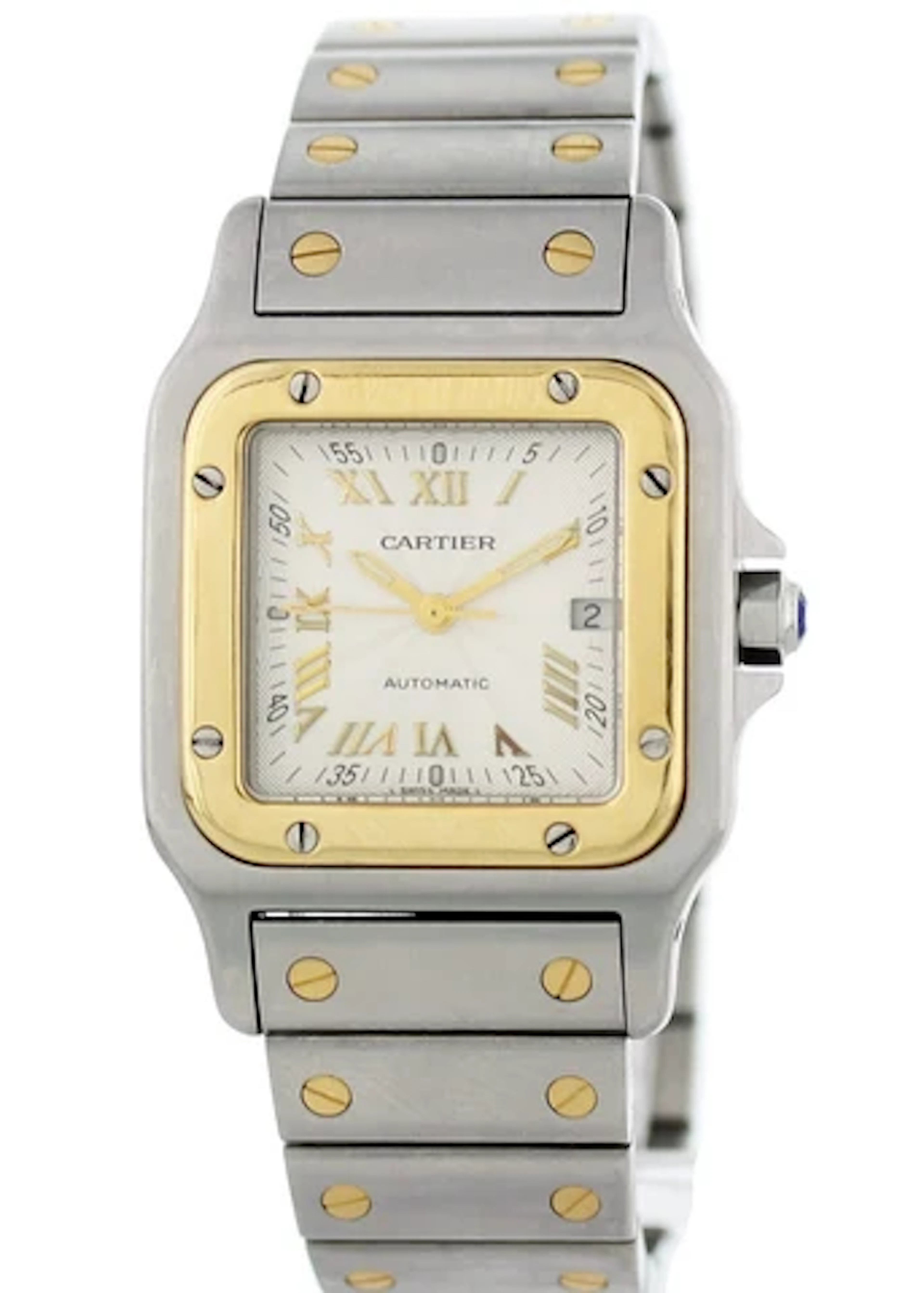 Cartier Santos Galbee 2319 Automatic Two Tone Watch
