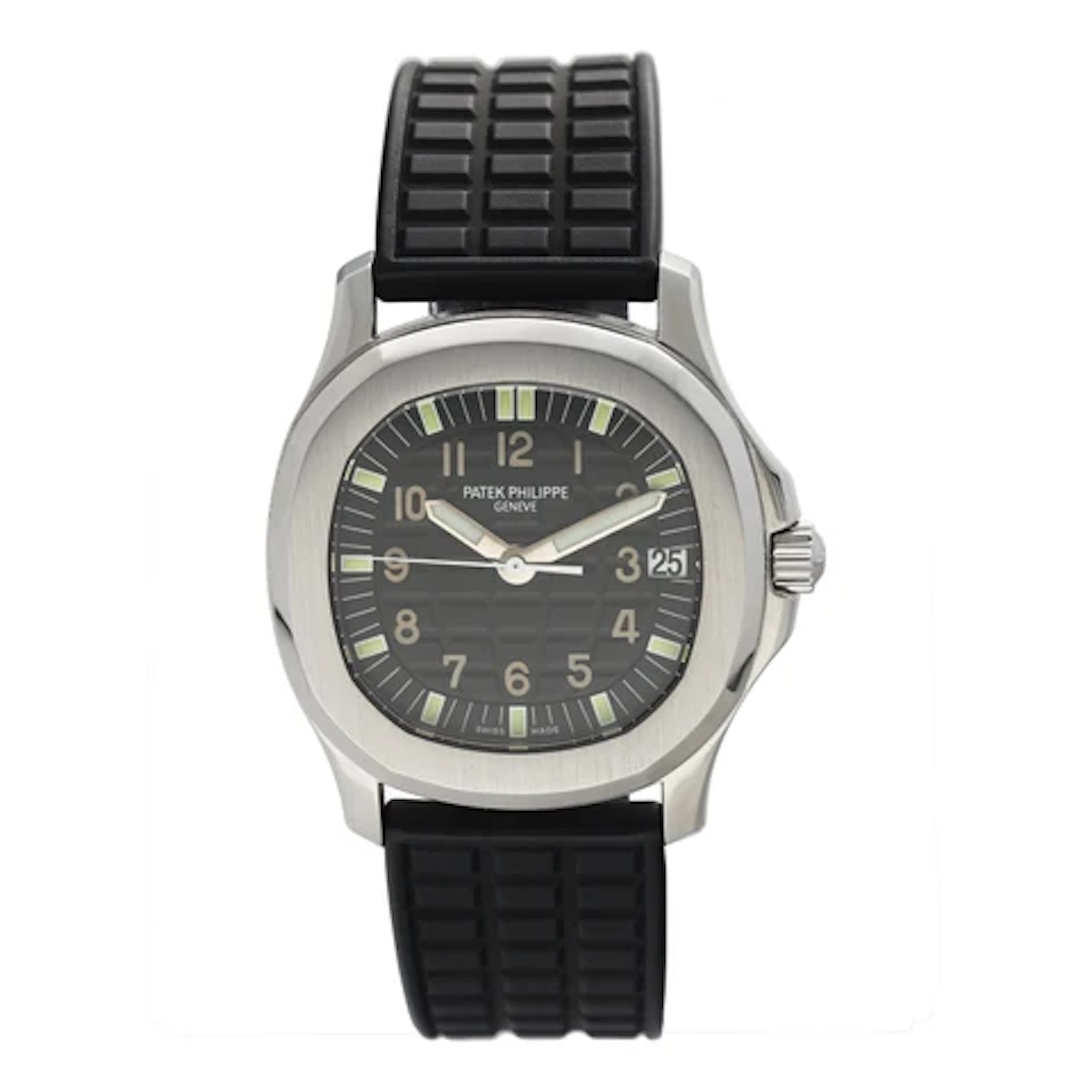 Patek Philippe Aquanaut 5066/1A Black Dial Mens Watch Box Papers