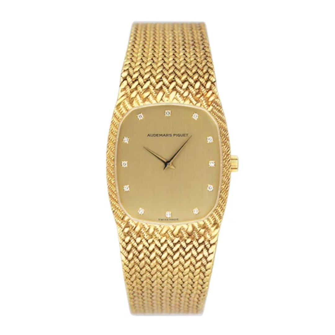 Audemars Piguet Cobra Diamond Champagne Ladies Watch