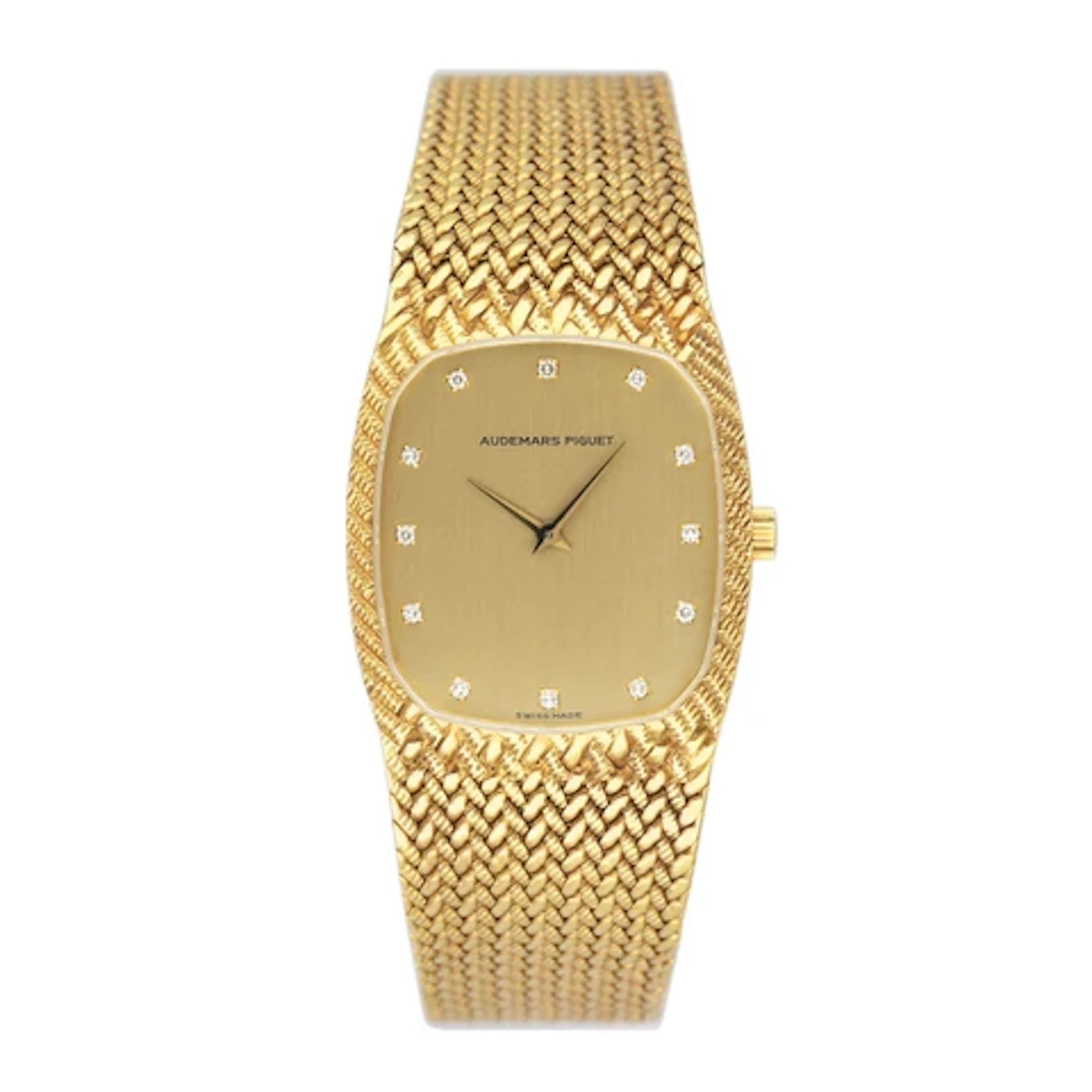 Audemars Piguet Cobra Diamond Champagne Ladies Watch