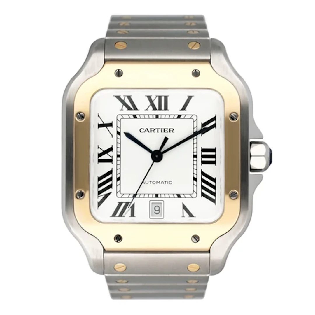 Cartier Santos W2SA0006 Large Size Mens Watch Box Papers