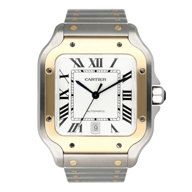Cartier Santos W2SA0006 Large Size Mens Watch Box Papers