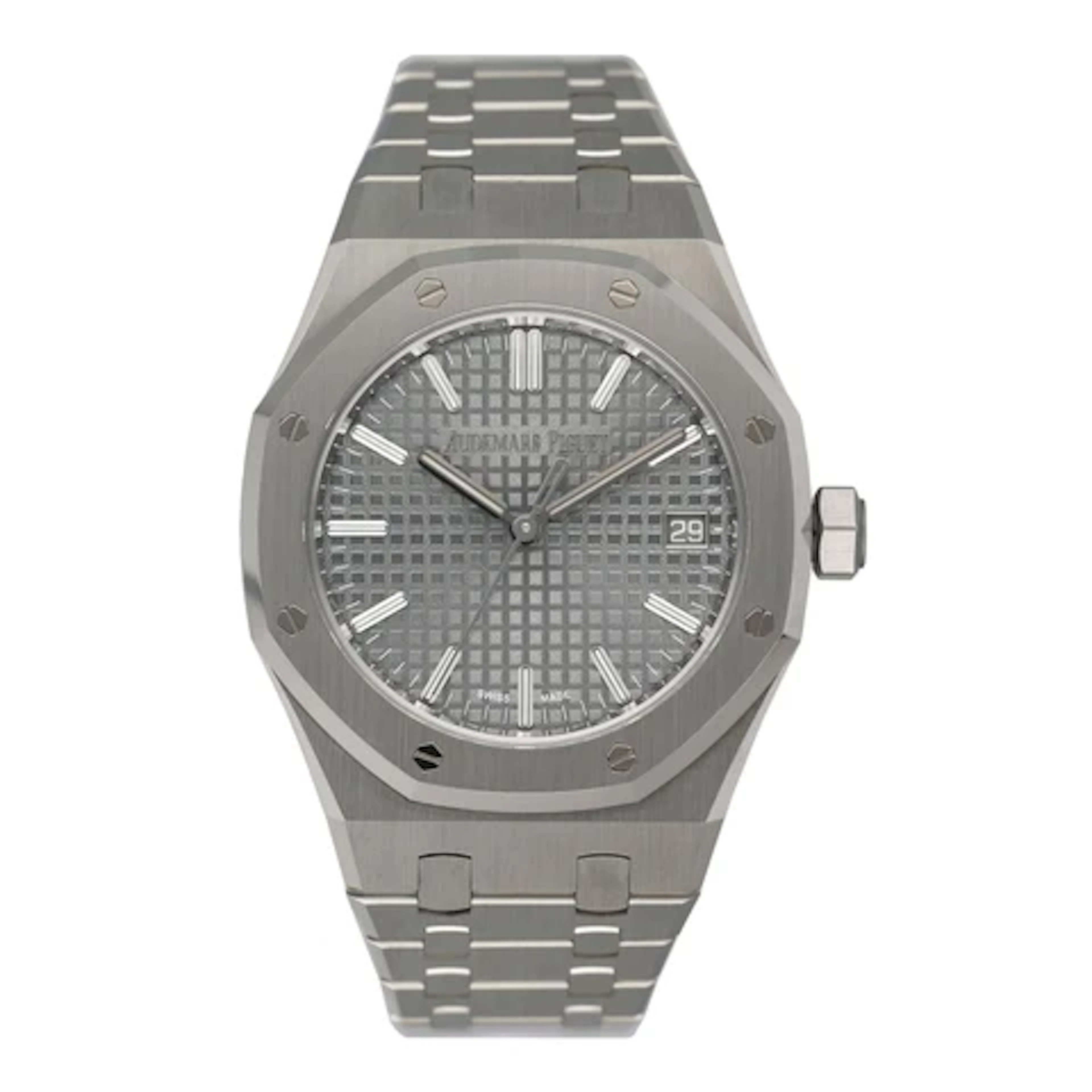 Audemars Piguet Royal Oak 50th Anniversary 15550ST Gray Dial Mens