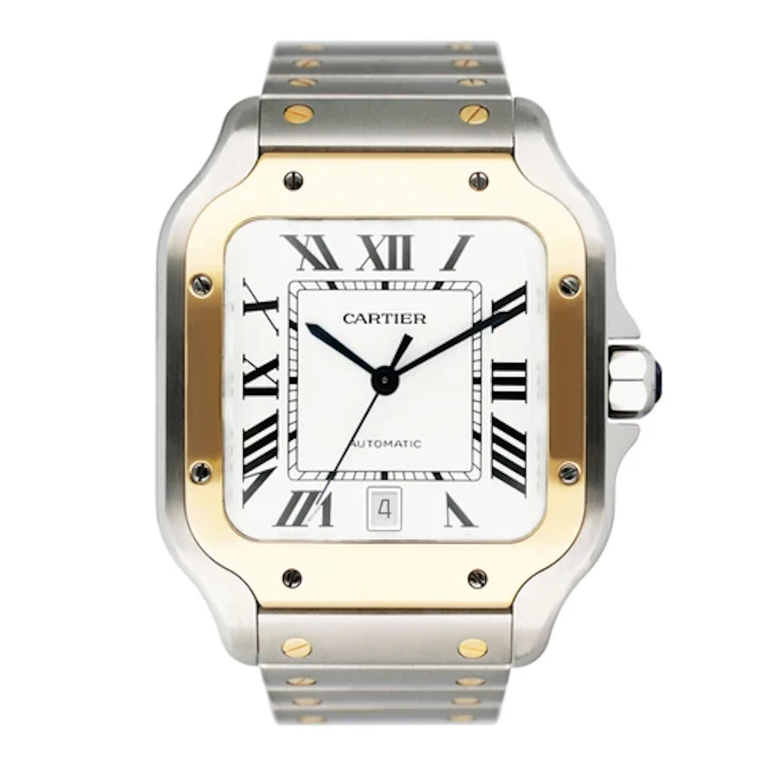 Cartier Santos W2SA0009 Large Size Mens Watch Box Papers