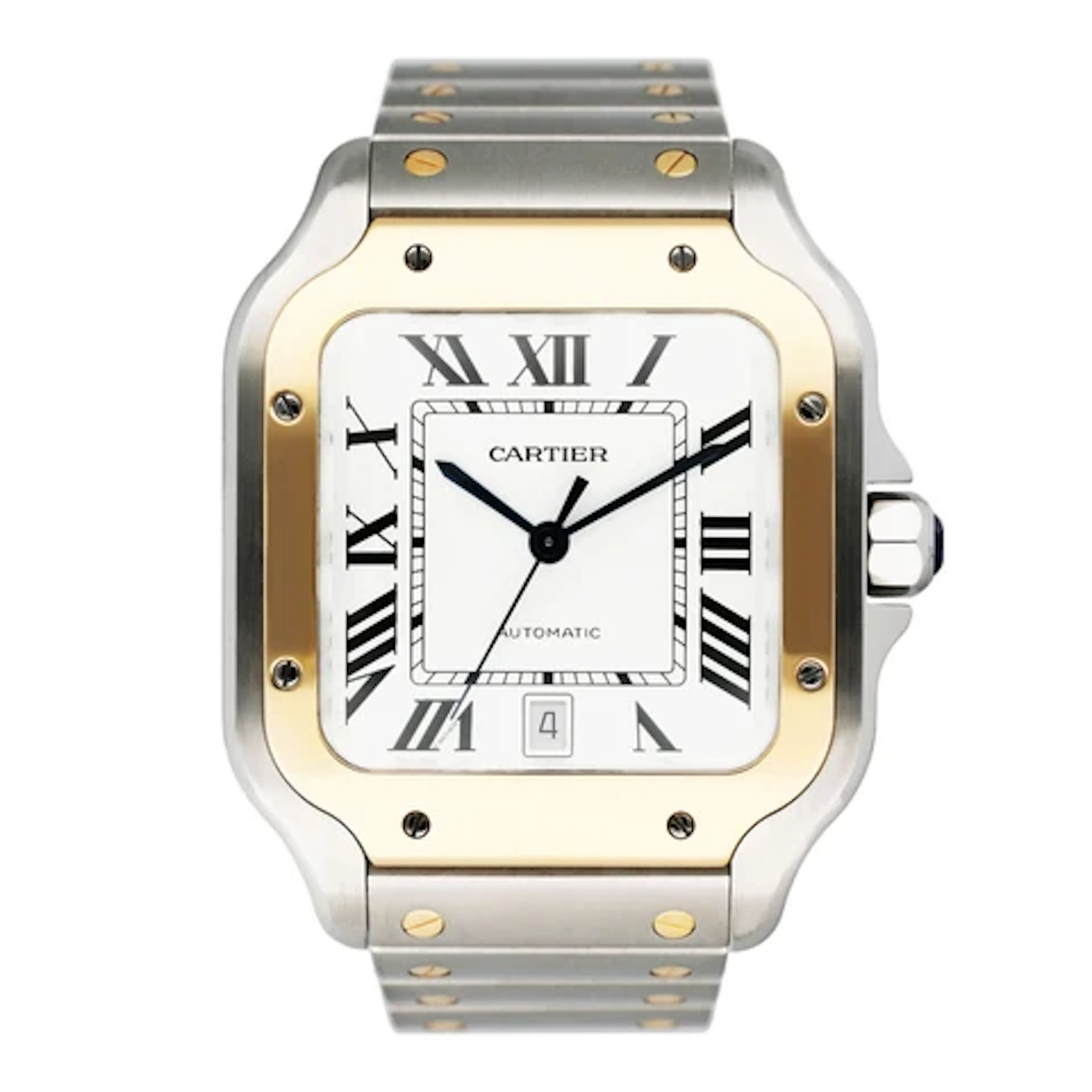 Cartier Santos W2SA0009 Large Size Mens Watch Box Papers