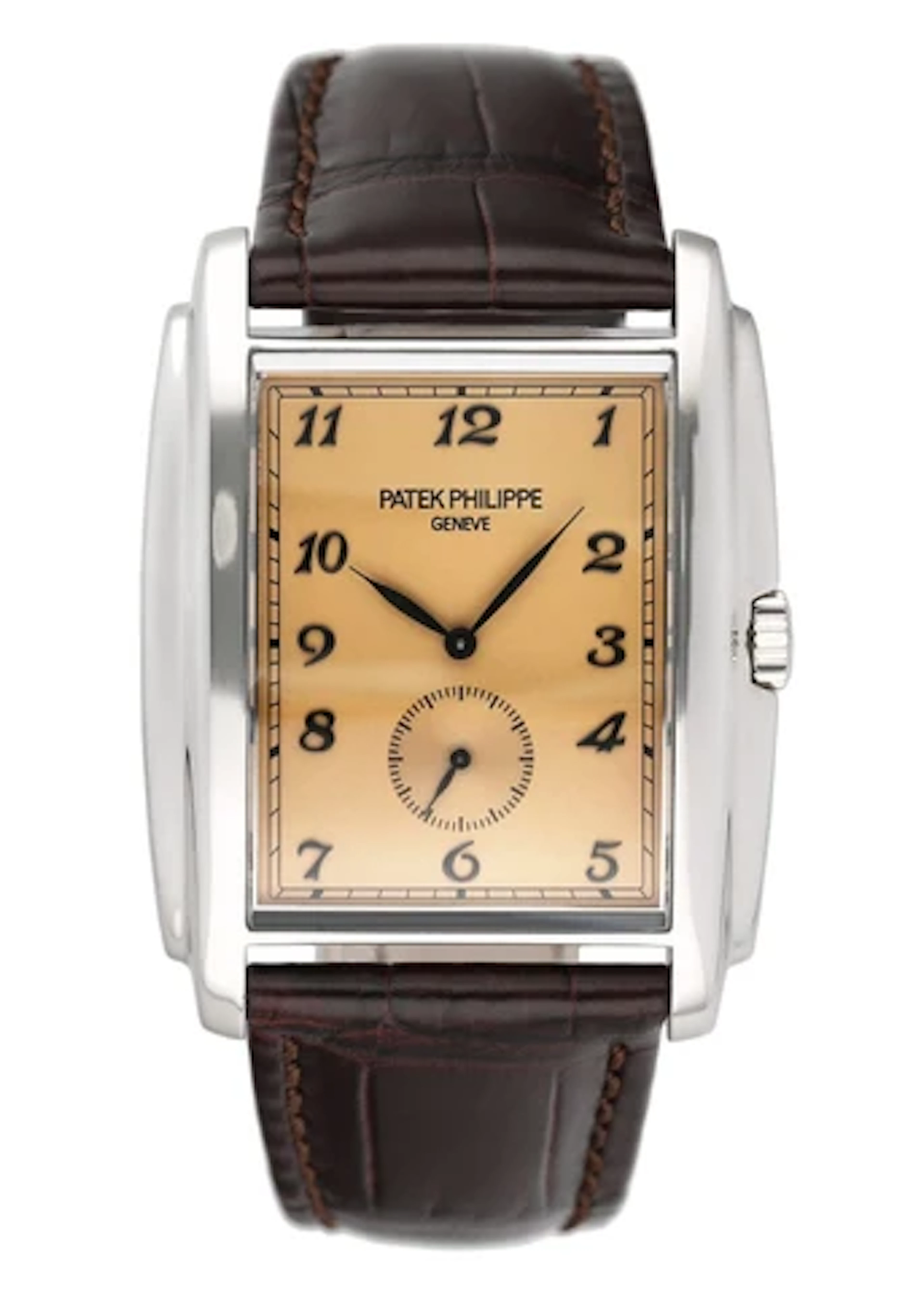Patek Philippe Gondolo 5124G Salmon Dial Mens Watch