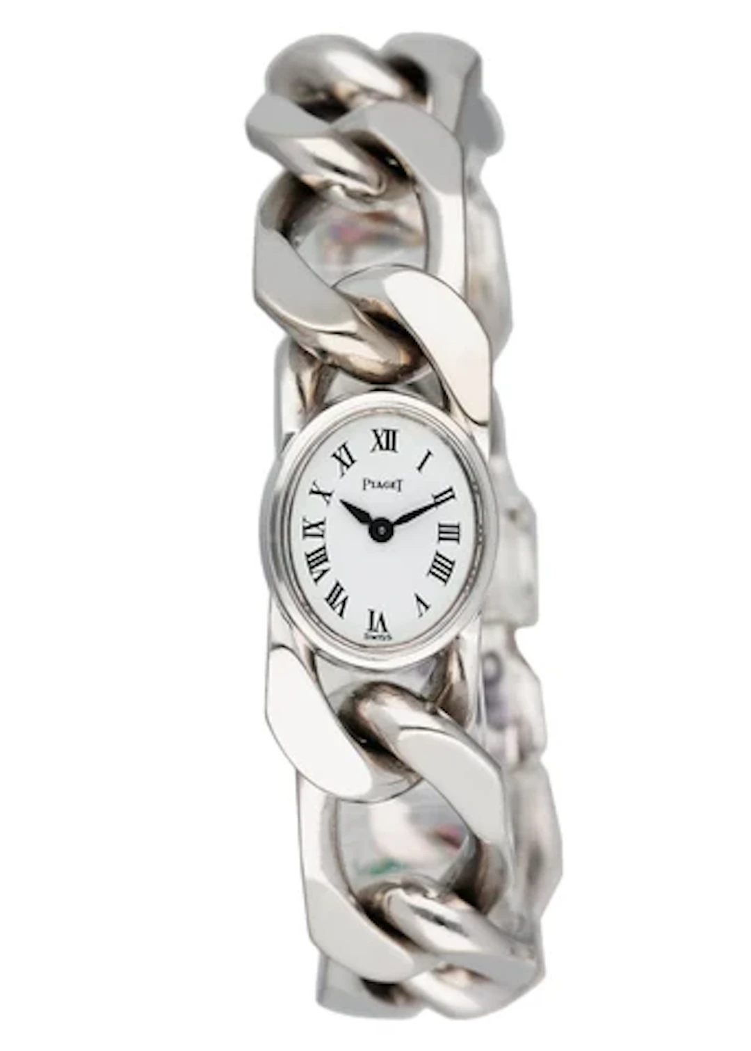Piaget 3771 N65 18k White Gold Ladies Watch