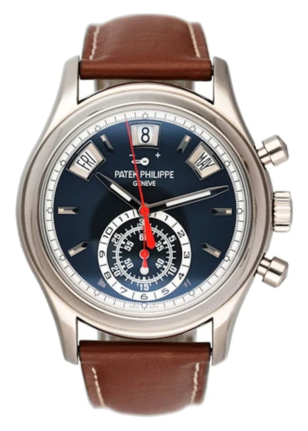 Patek Philippe Complications Annual Calendar 5960G Blue Dial Mens