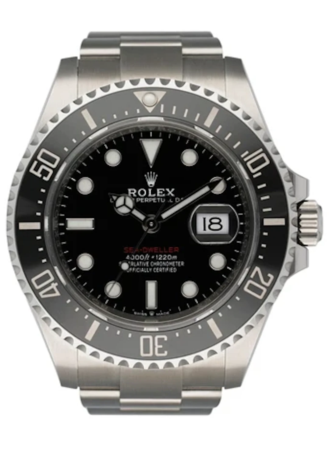 Rolex Red Sea-Dweller 126600 Mens Watch Box Papers