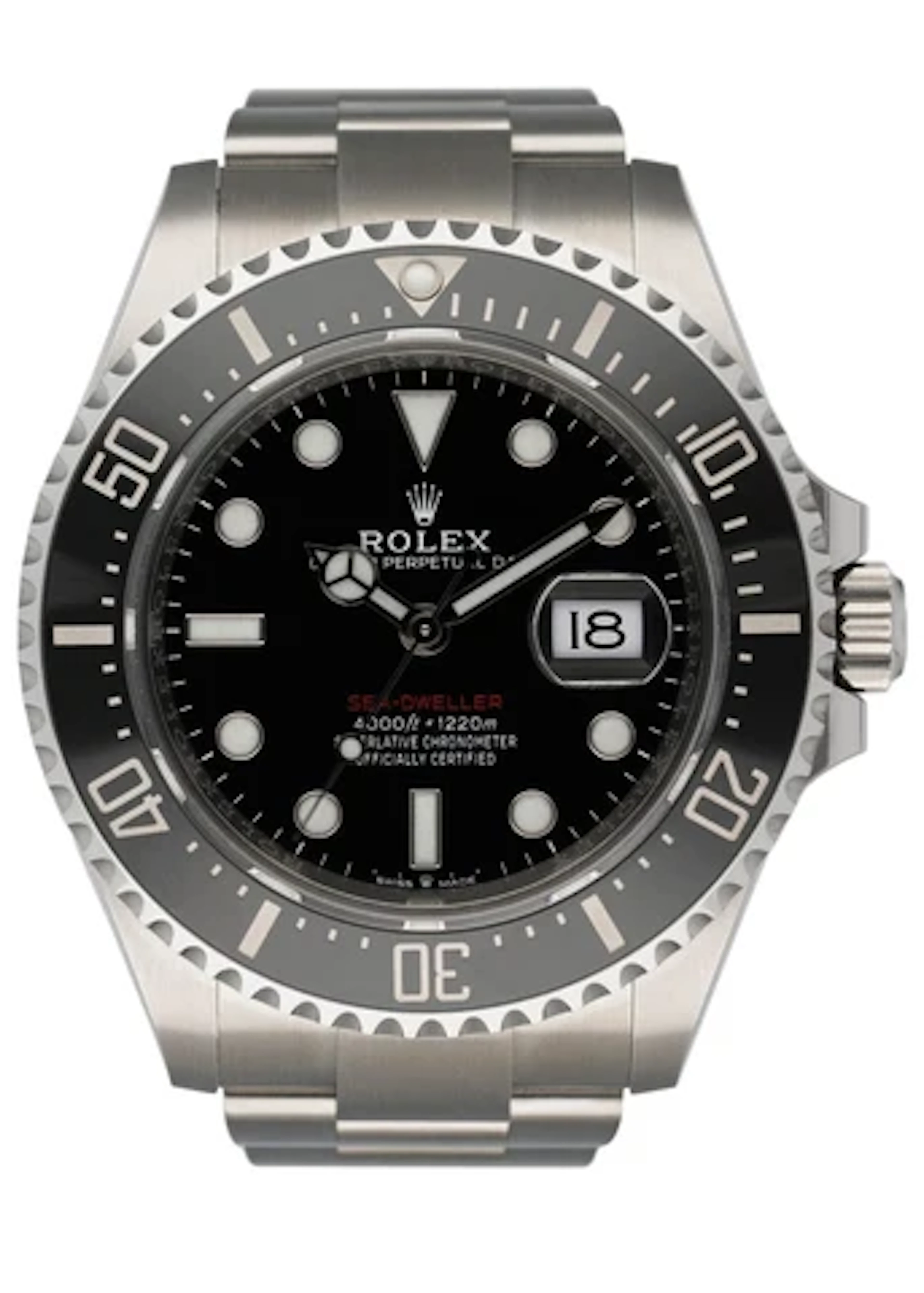 Rolex Red Sea-Dweller 126600 Mens Watch Box Papers