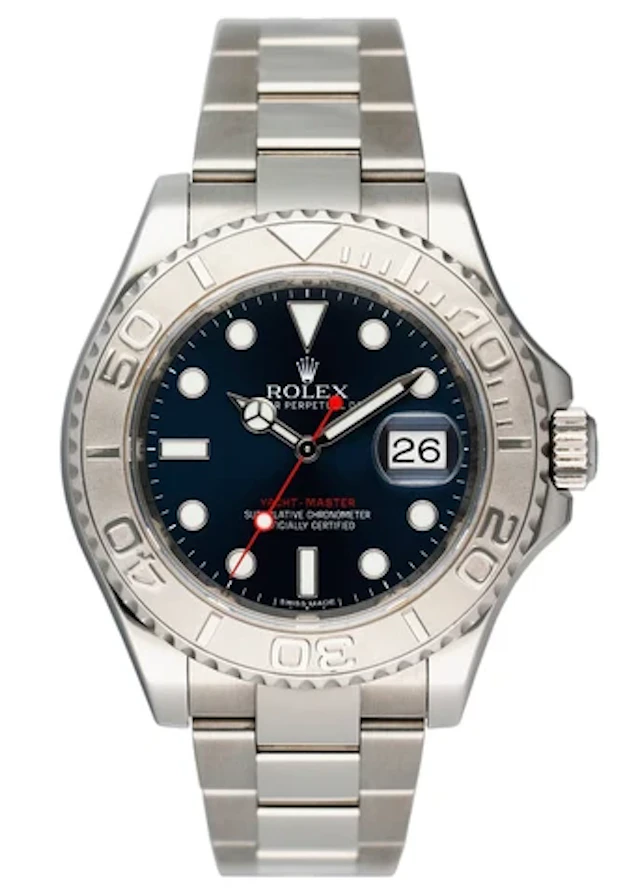 Rolex Yacht-Master 116622 Blue Dial Mens Watch Box Papers