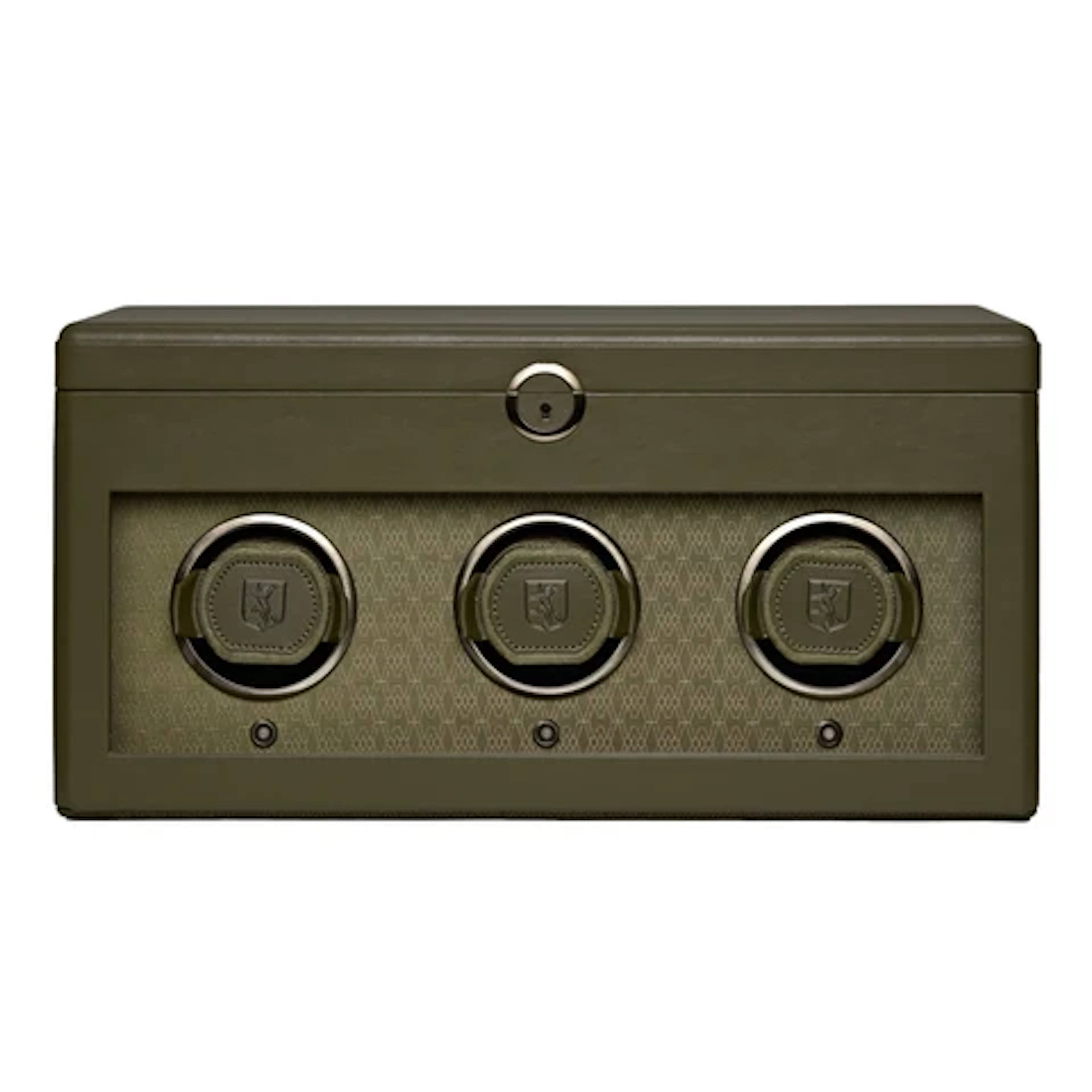 Earth Triple Watch Winder - Olive