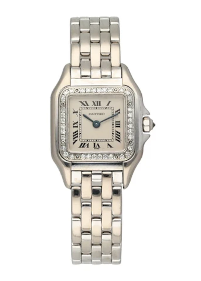 Cartier Panthere 1660 White Gold Diamond Ladies Watch