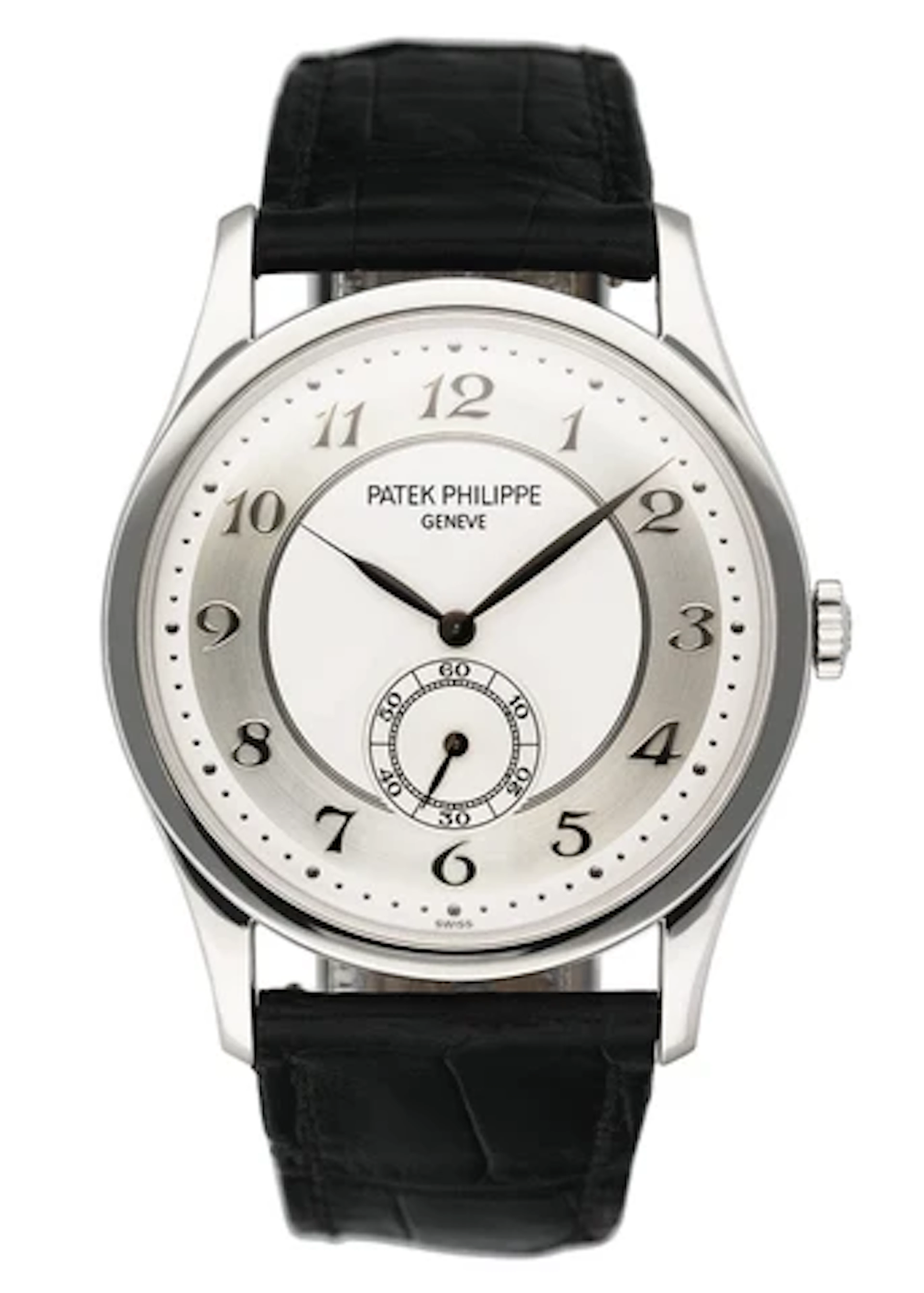 Patek Philippe 5196P-001 Silver Dial Platinum Mens Watch